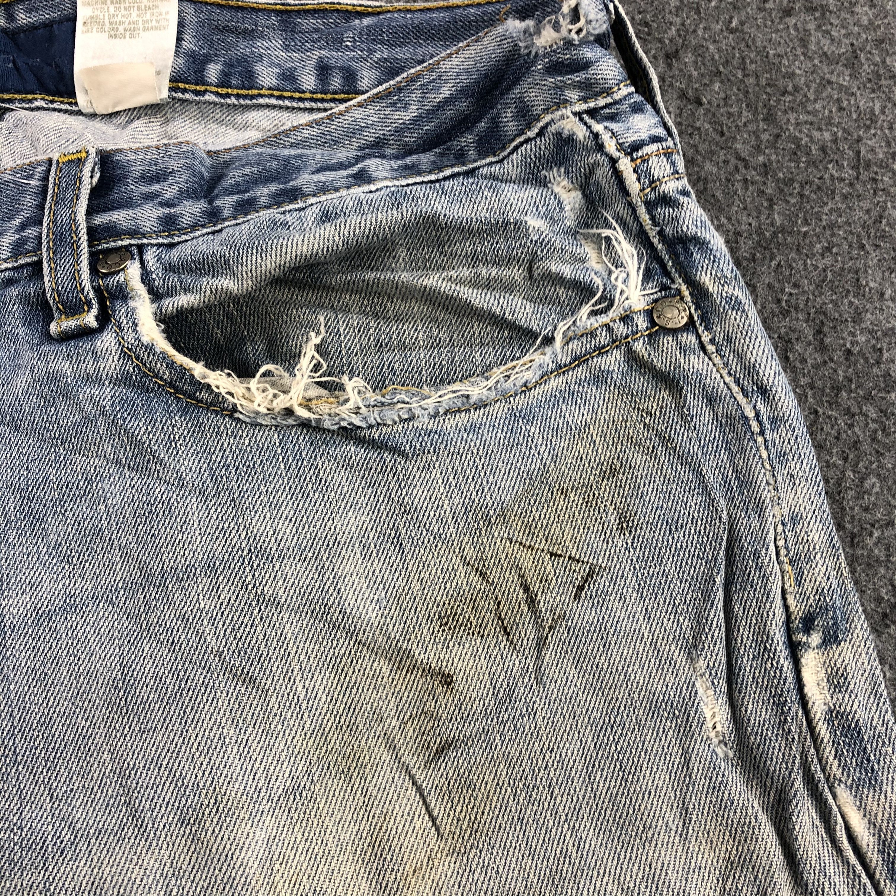 Levi's Vintage 90s Light Wash Levis 527 Jeans-J2055 Size US 34 / EU 50 - 16 Thumbnail