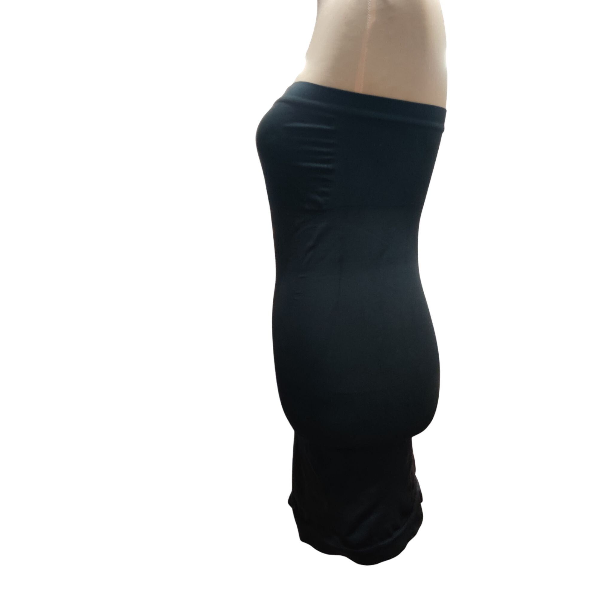 Vintage Barely There 34 Black Strapless Vintage Slip 4293 Light Shap Size ONE SIZE - 4 Thumbnail