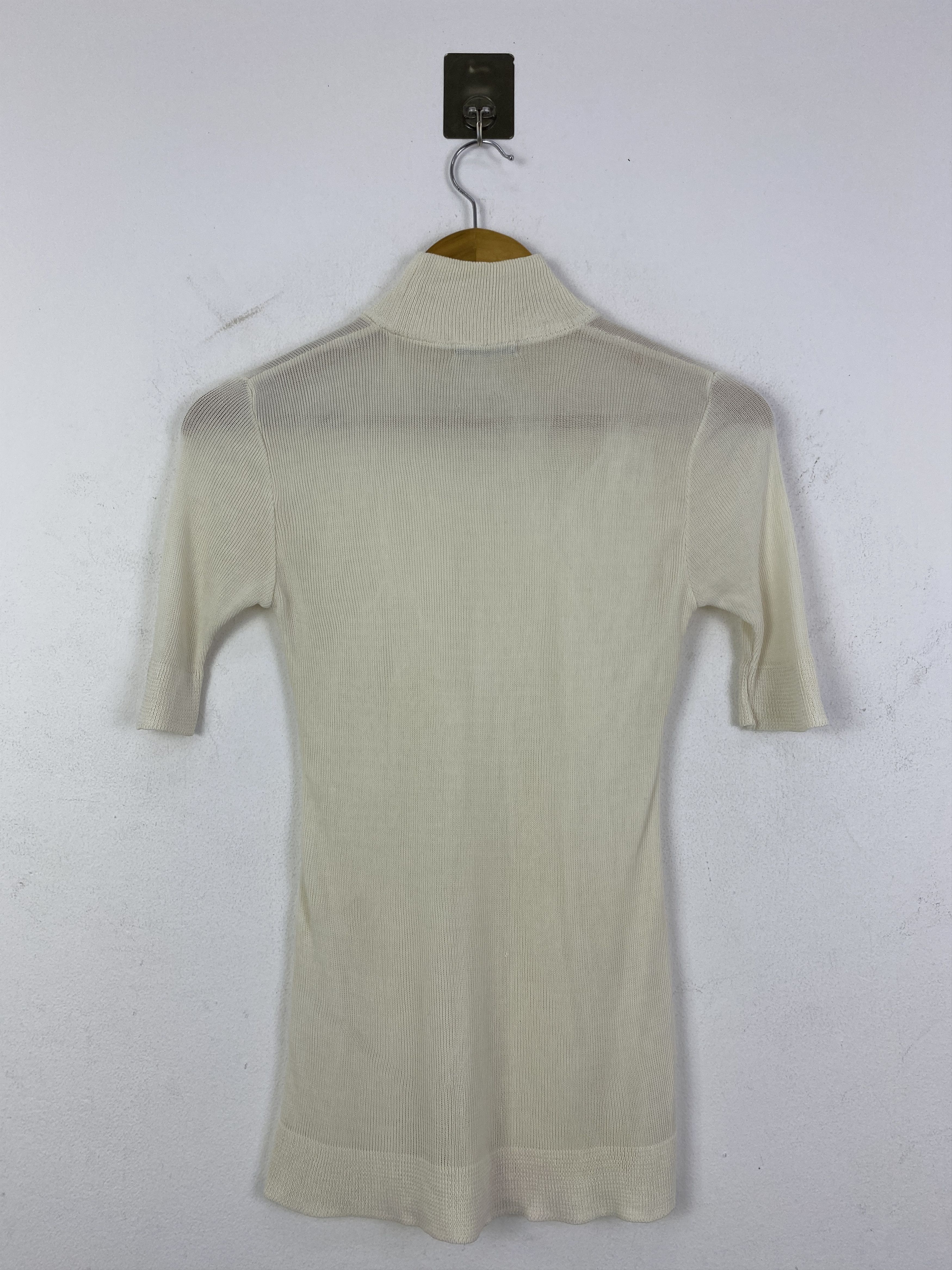 Issey Miyake Vintage Issey Miyake Turtle Neck Shirt J0109 Size US XXS / EU 40 - 3 Thumbnail