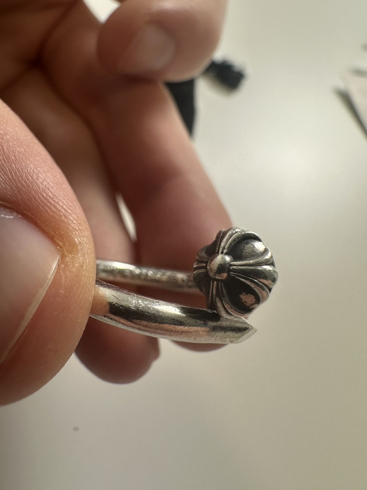 Chrome Hearts Chrome Hearts Nail Ring US8 Size ONE SIZE - 8 Thumbnail
