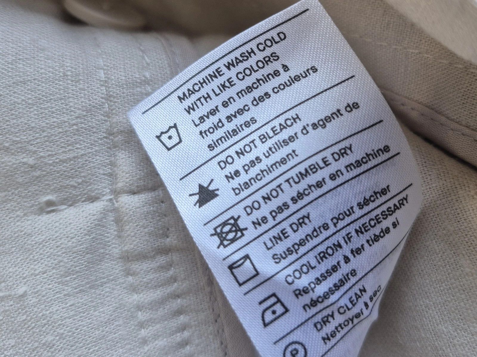 Vince Vince Pants Tan Cargo Linen Blend Belted Cuffed Size S Size 29" - 8 Thumbnail