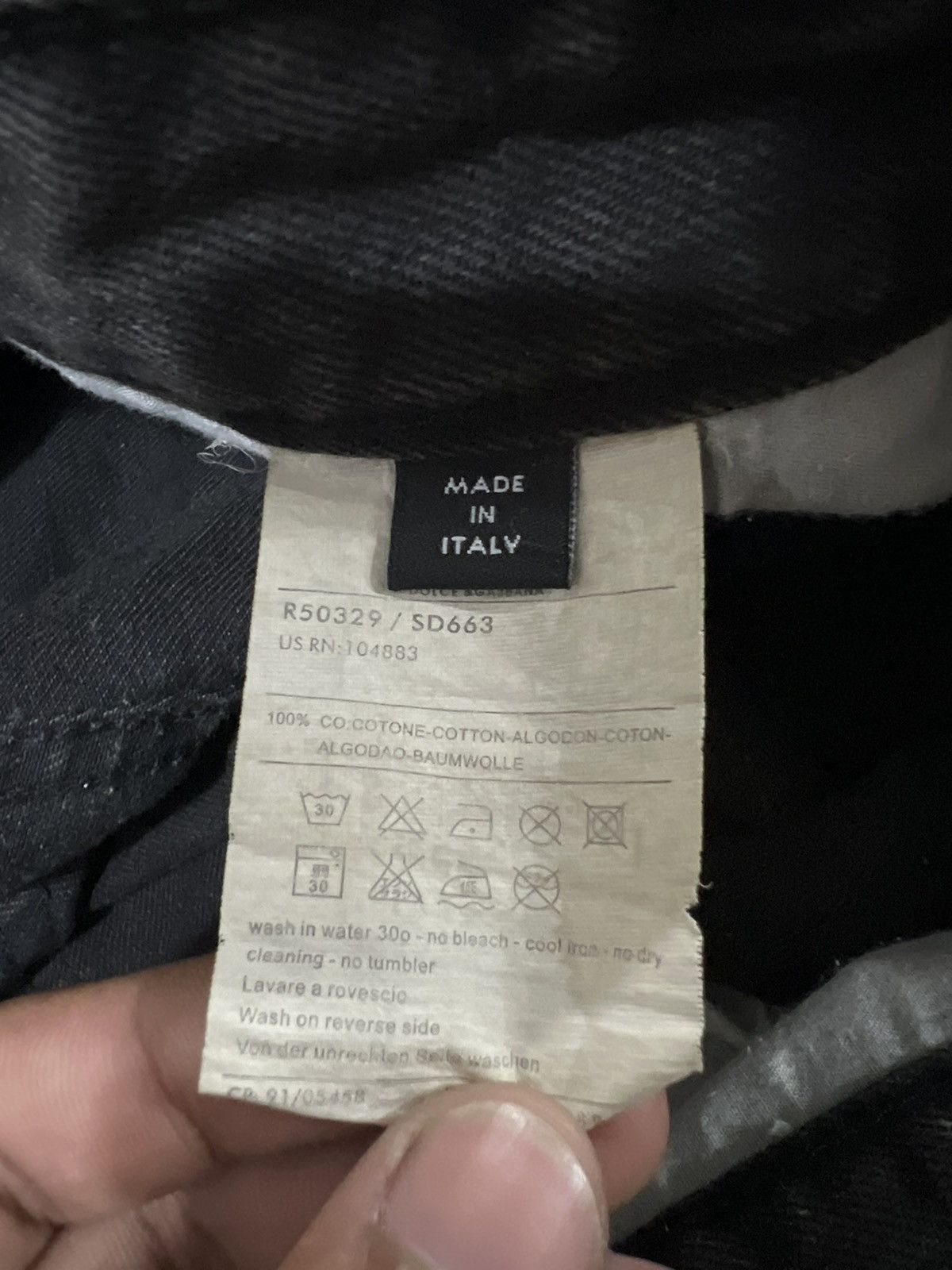 Dolce & Gabbana AW04 Dolce & Gabbana Beautiful Faded Wash Baggy Jeans Denim Size US 35 - 10 Thumbnail