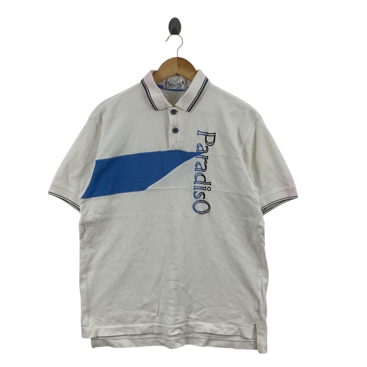 Vintage Vintage PARADISO GOLF COLLECTION Patch Polo Tee Shirt Top Size US L / EU 52-54 / 3 - 3 Thumbnail