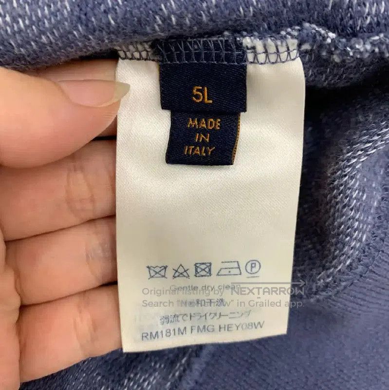 Louis Vuitton Louis Vuitton Men's Blue Cotton Jacket . Size US XXL / EU 58 / 5 - 5 Thumbnail
