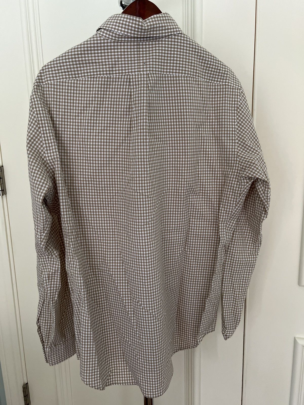 Polo Ralph Lauren Brown-White Checkerboard Button Down Size US M / EU 48-50 / 2 - 3 Thumbnail