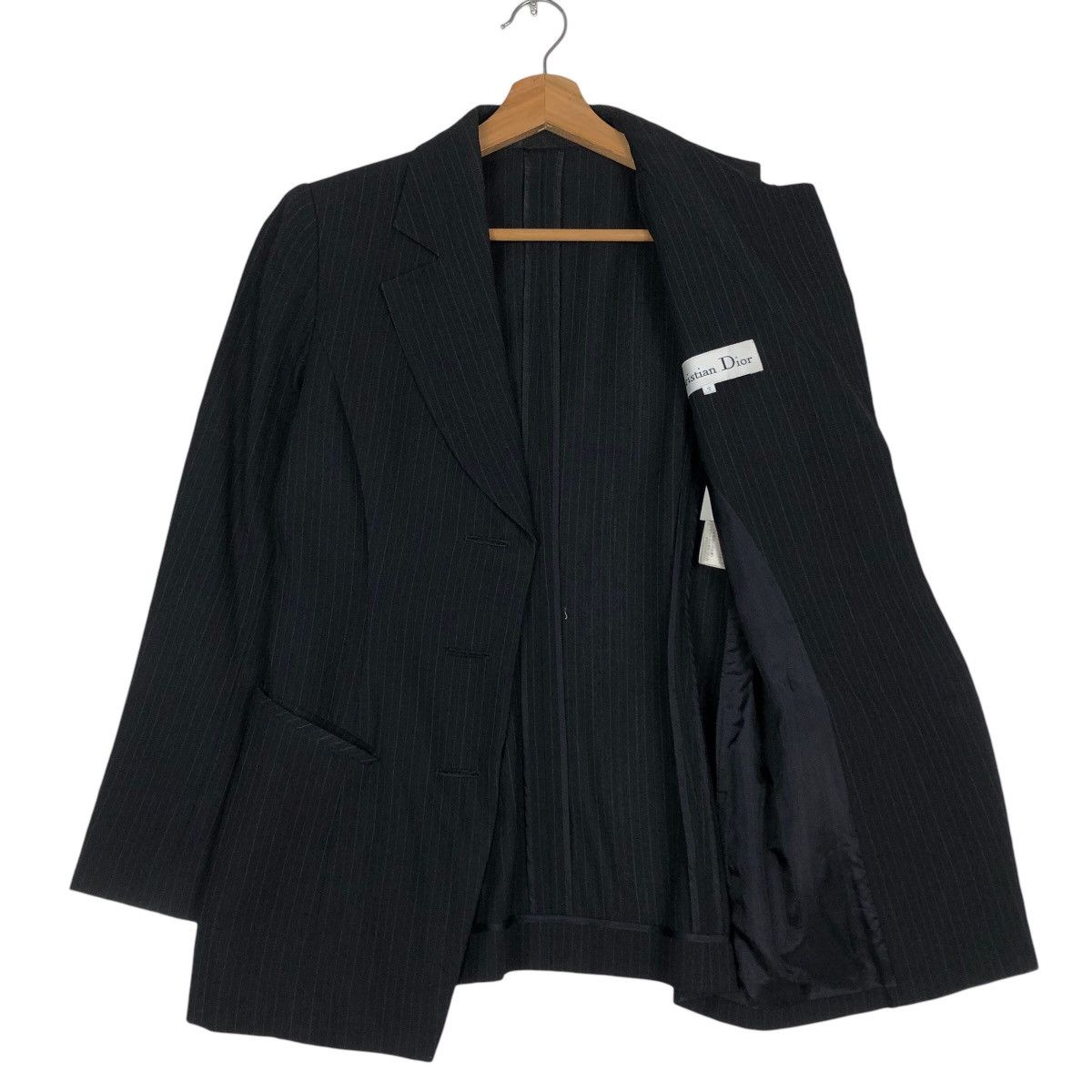 Christian Dior Monsieur 🔥Vintage Christian Dior Striped Coats Jacket Double Breast Size US M / EU 48-50 / 2 - 11 Thumbnail