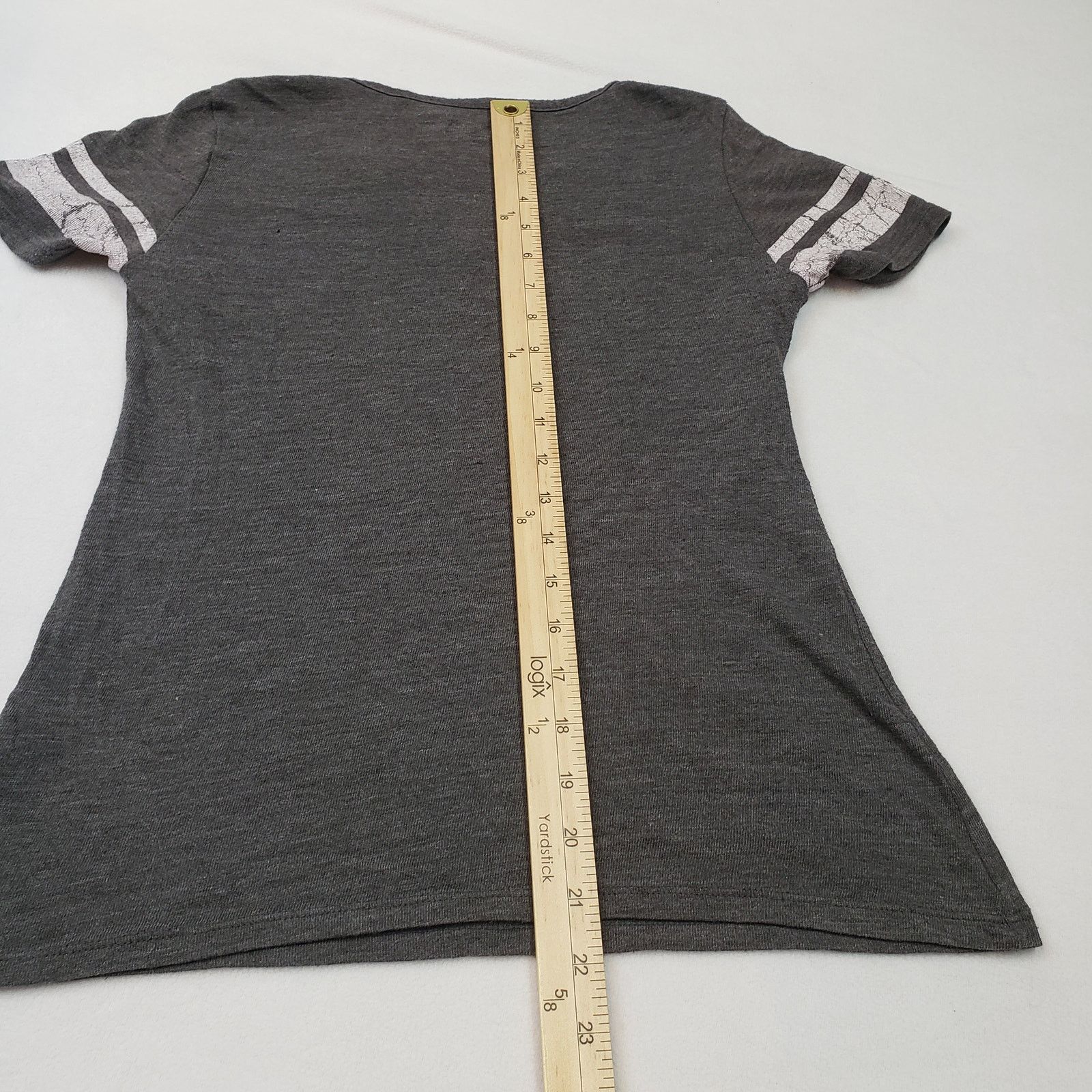 Majestic Majestic Raiders Football Shirt Womens Small V Neck T Shirt Size S / US 4 / IT 40 - 4 Thumbnail
