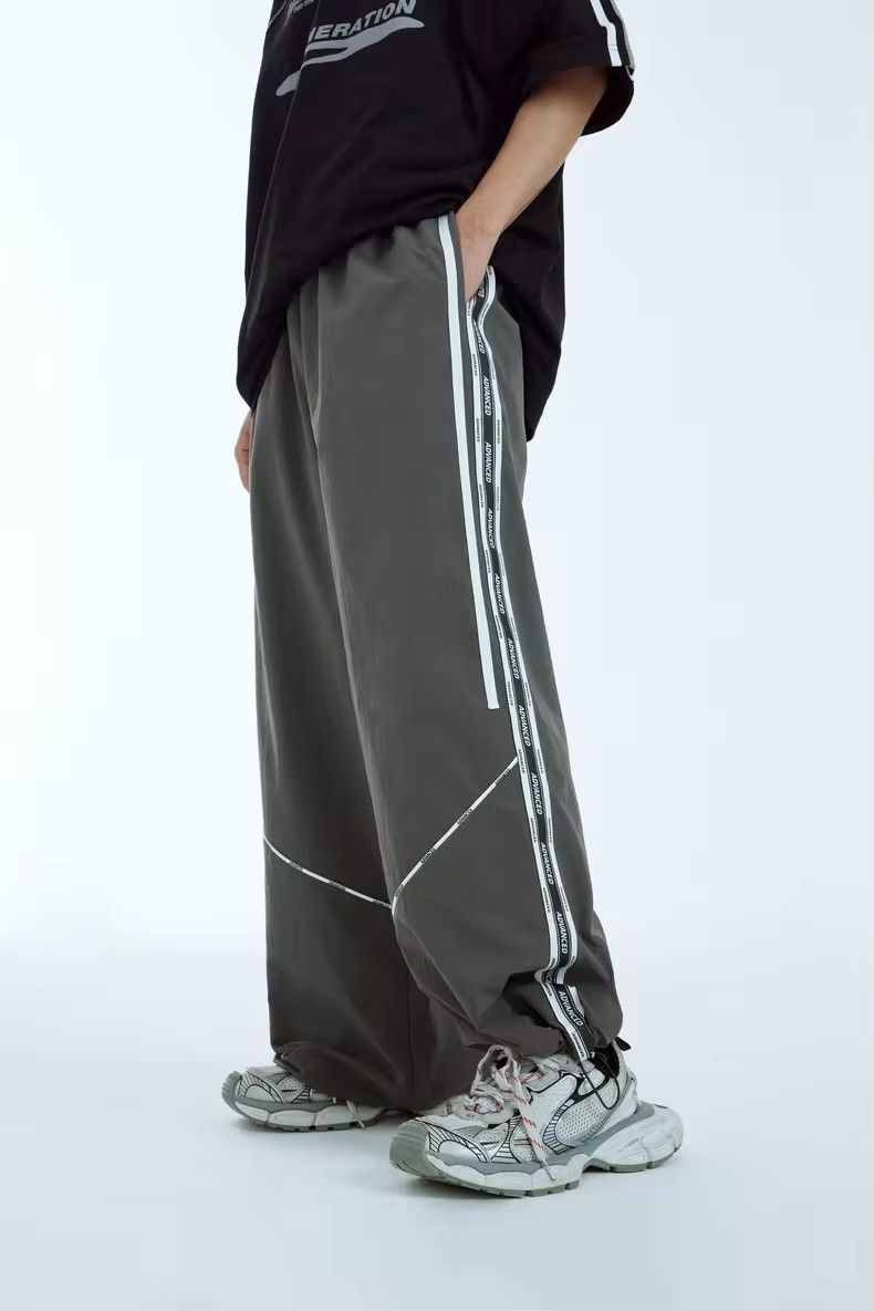 Japanese Brand × Jean Retro Side Splicing Track Pants Size US 29 - 2 Thumbnail