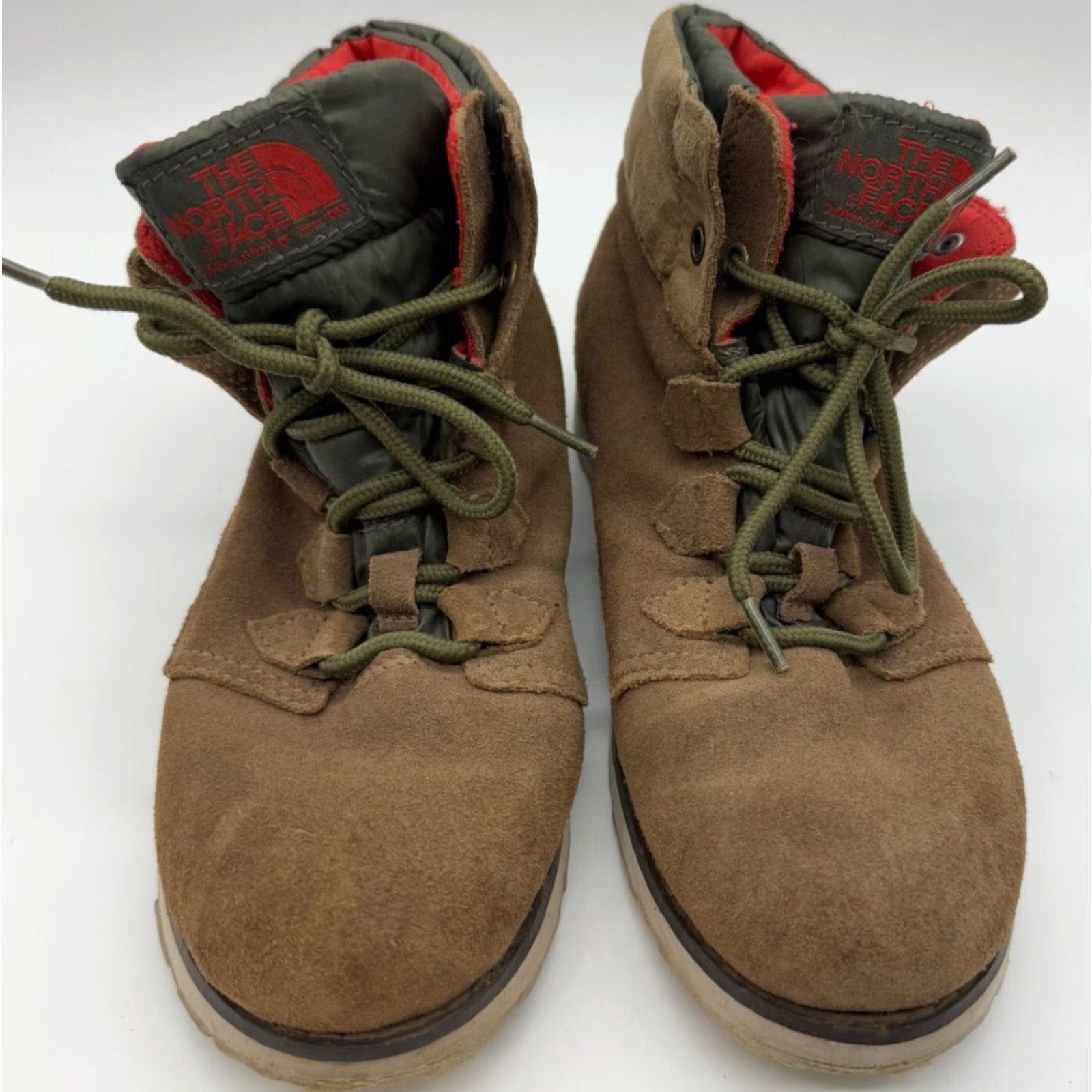 The North Face The North Face Womens Lace Up Suede Ankle Boots Hiking Brown Size 6.5 Shoes Womens Brown Suede Lace Up Hiking Boots 6.5 Size US 7 / IT 37 - 2 Thumbnail