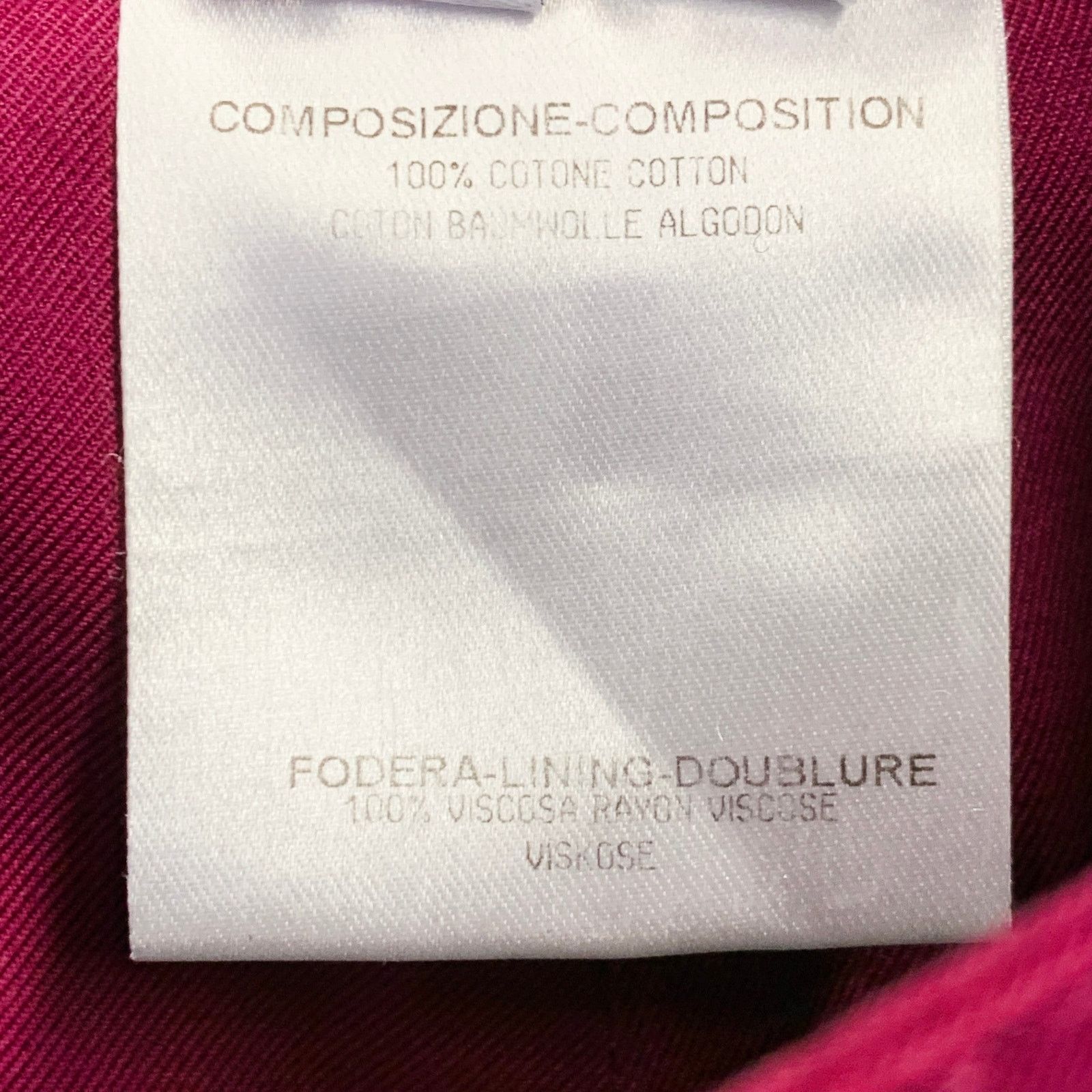 Balenciaga BALENCIAGA 2007 Size 4 Purple Cotton Skirt Panel Shorts Size 27" / US 4 / IT 40 - 6 Thumbnail
