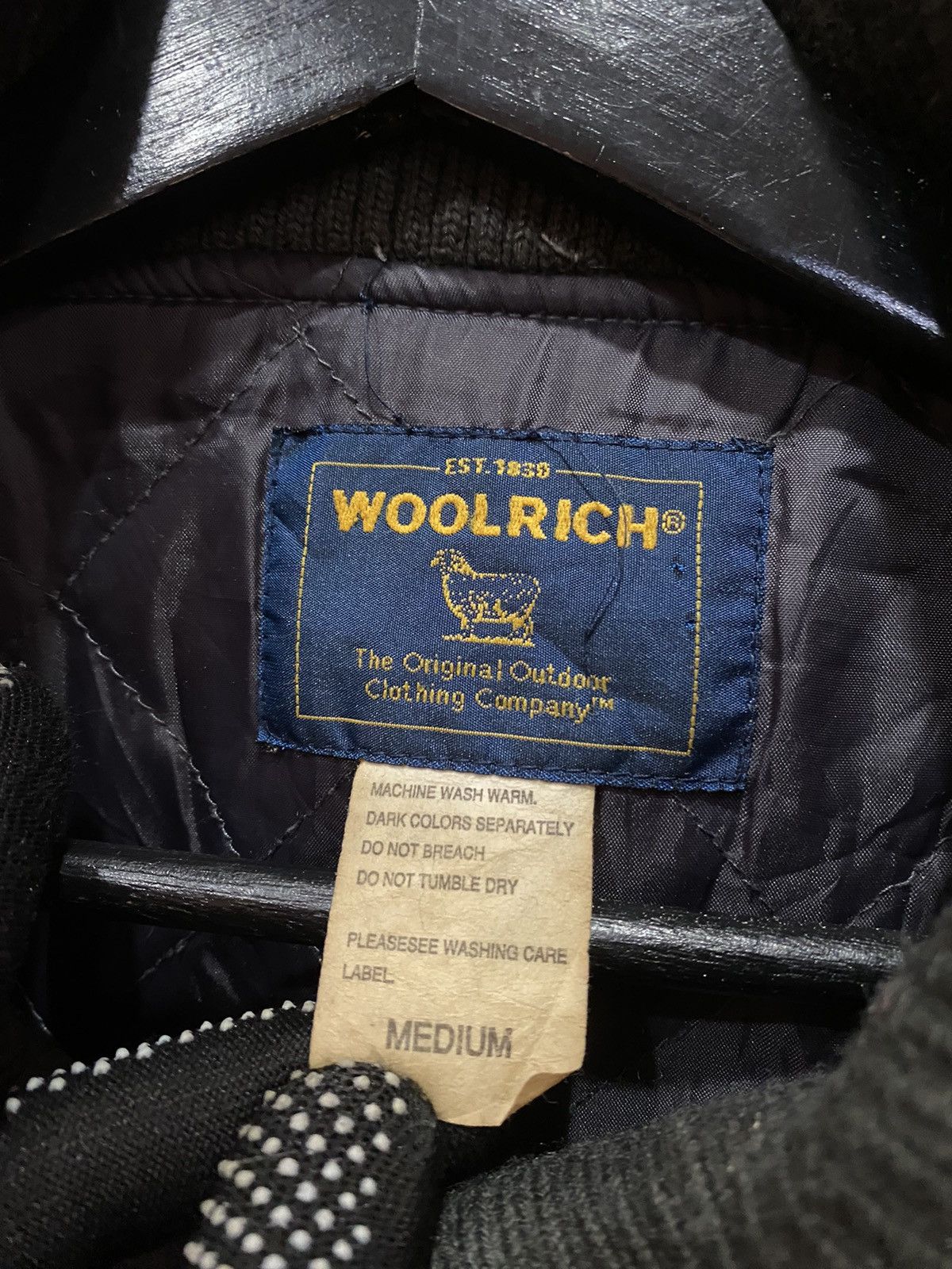 Woolrich Woolen Mills Woolrich Vintage Striped Bomber Jacket Classic Outdoor Style Size US M / EU 48-50 / 2 - 4 Thumbnail