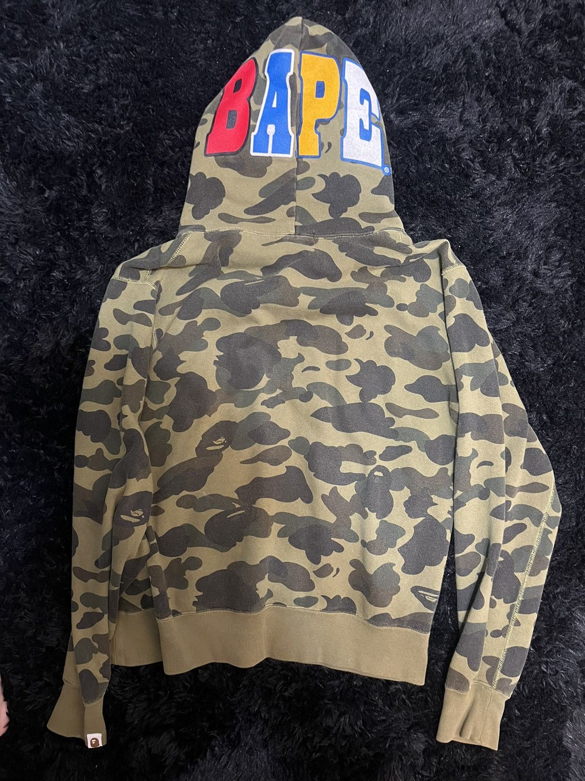 Bape 1st Camo 2nd Ape Pullover Hoodie Size US L / EU 52-54 / 3 - 2 Thumbnail