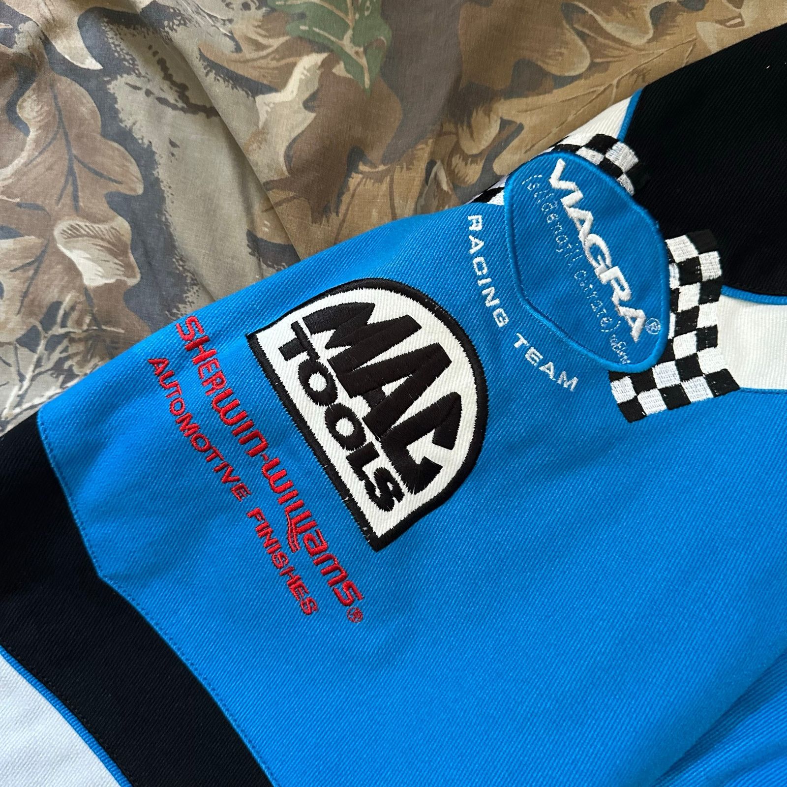 JH Design × NASCAR × Vintage RARE JH Design VIAGRA Racing Jacket NASCAR Mark Martins XL Size US XL / EU 56 / 4 - 9 Thumbnail