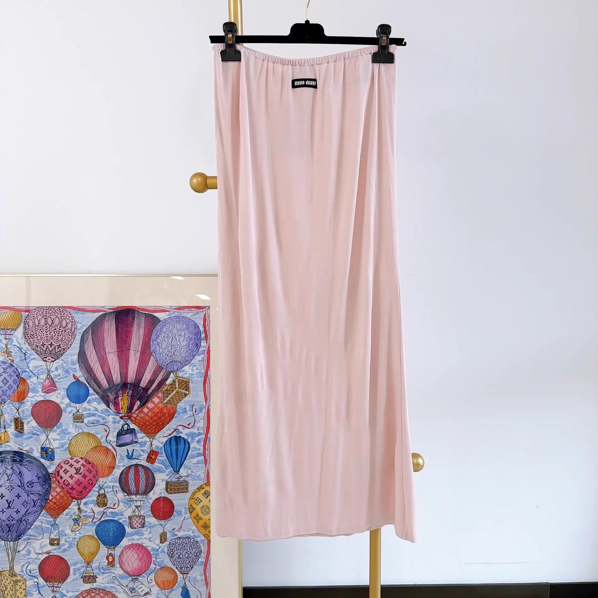 Miu Miu MIU MIU Women's Pink Set Top 40 Skirt 38 Size S / US 4 / IT 40 - 8 Thumbnail