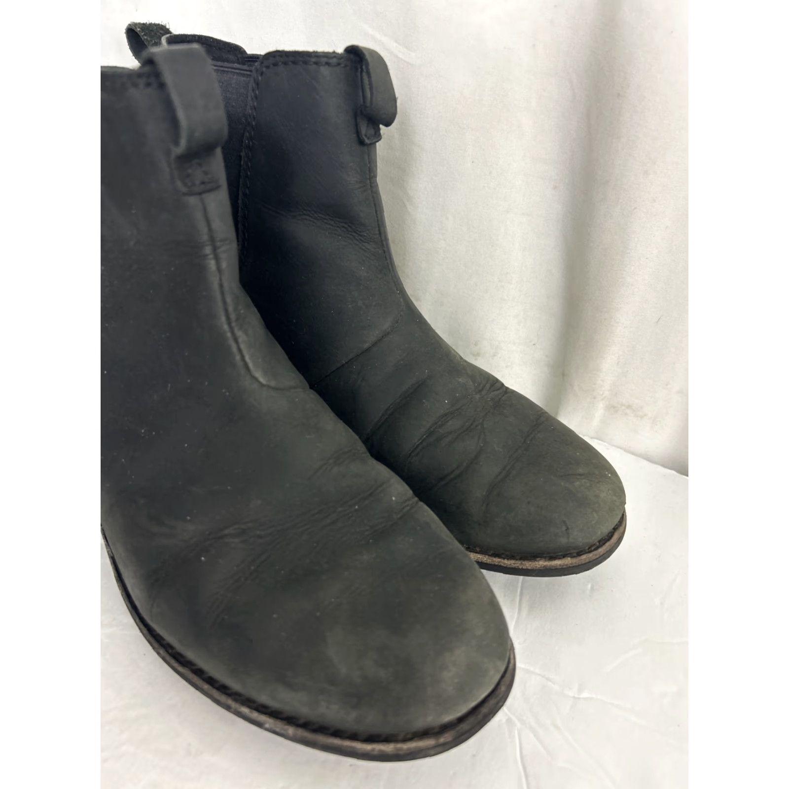 Teva TEVA Chelsea Waterproof Booties Women's 7 Black Round Toe Slip On Ankle Bootie Size US 7 / IT 37 - 2 Thumbnail