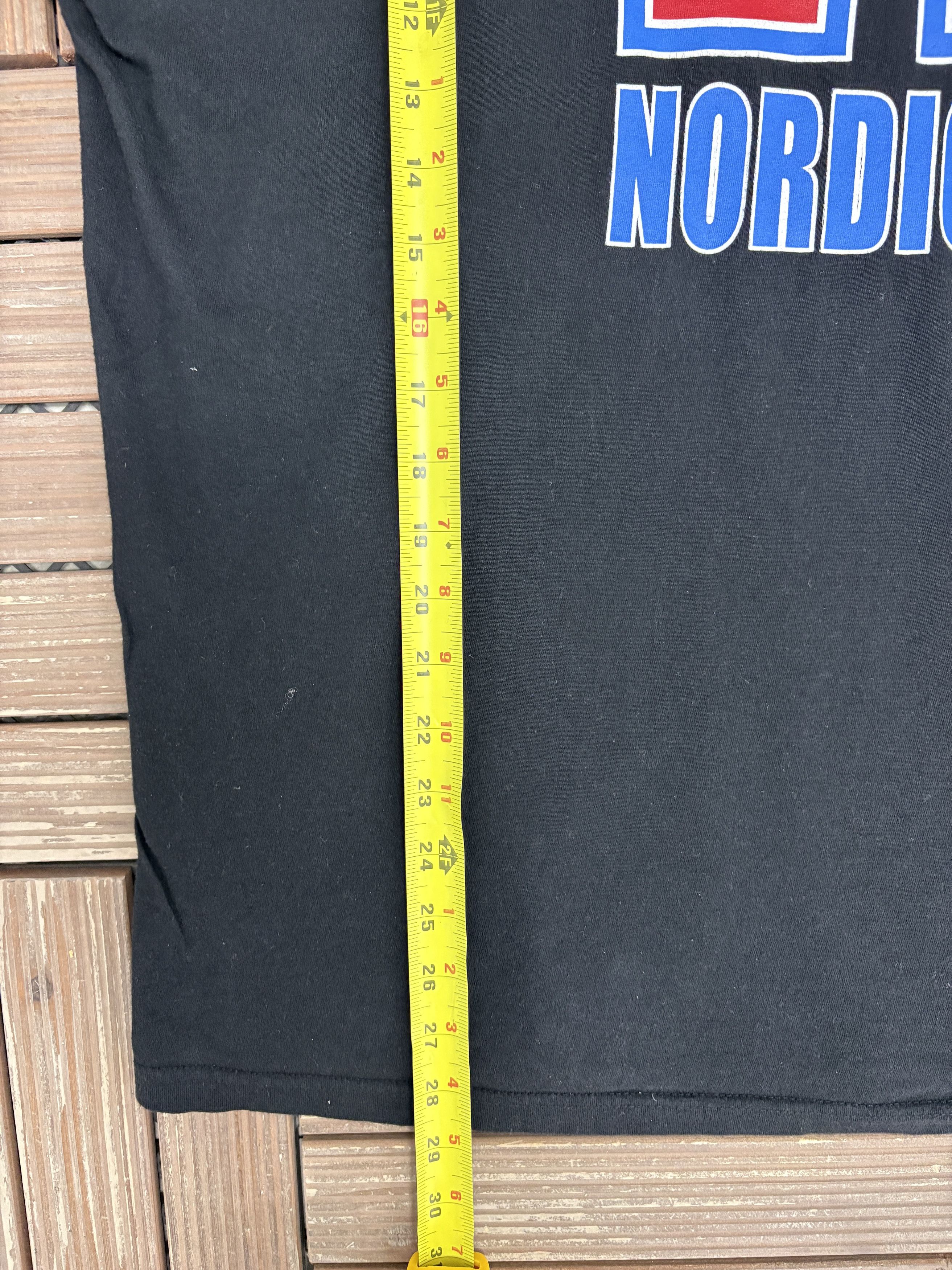 Vintage Quebec Nordiques Vintage Black T-Shirt Tee Size US XXL / EU 58 / 5 - 7 Thumbnail