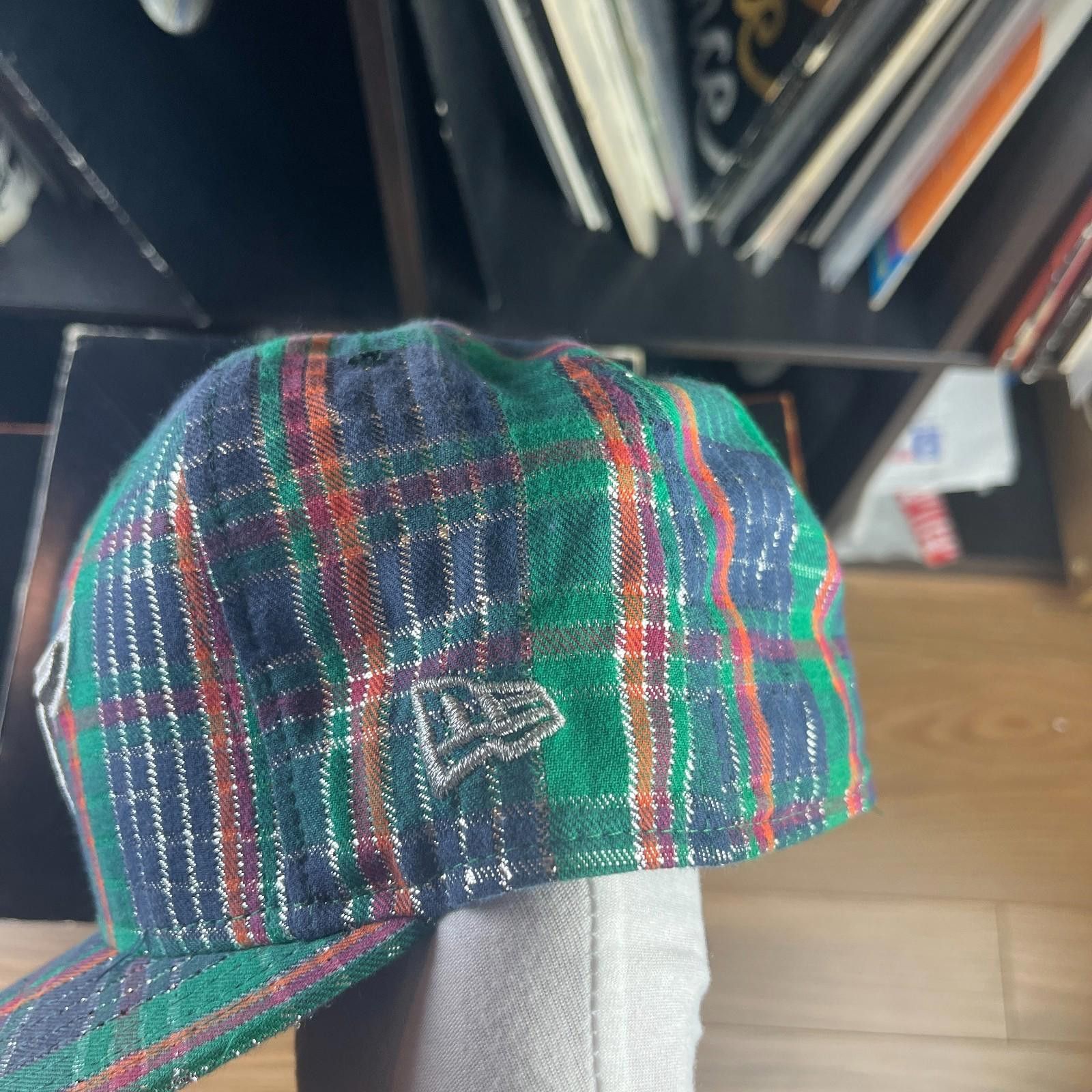 New Era Vintage Toronto Blue Jays Plaid New Era Fitted Hat 7 1/2 MLB Size ONE SIZE - 3 Thumbnail