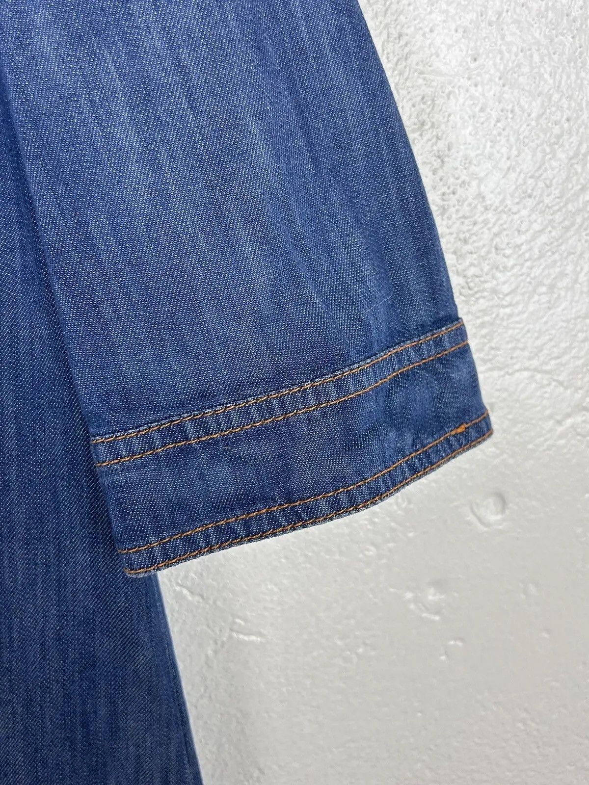 Gucci 00s Vintage Gucci Jeans Denim Dress Rope Lace In Size 40 Size S / US 4 / IT 40 - 5 Thumbnail