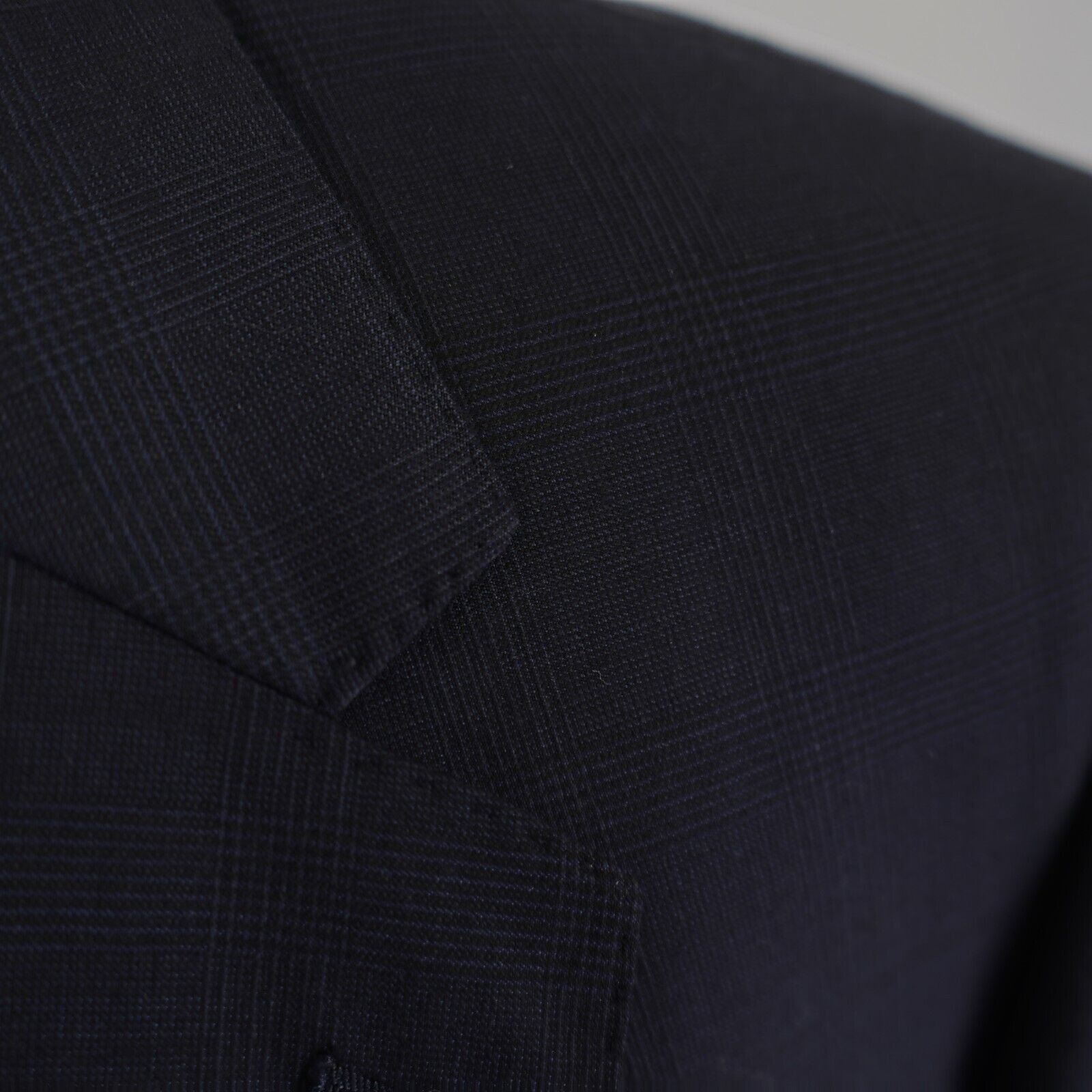 Jos. A. Bank Jos A Bank Signature Gold Wool Blue Glen Plaid 40R Suit Jack Size 40R - 2 Thumbnail