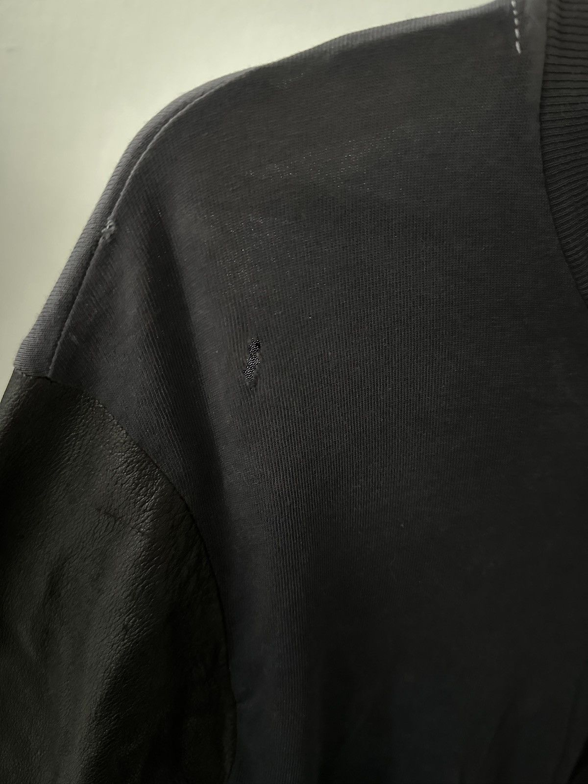 Maison Margiela 2004 Artisanal Leather Reconstructed Longsleeve Shirt Size US M / EU 48-50 / 2 - 6 Thumbnail