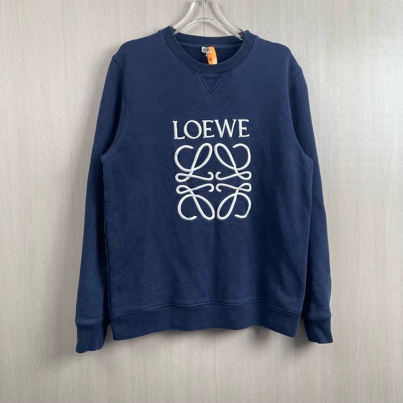 Loewe Loewe Embroidered Logo Sweatshirt Size L Size US L / EU 52-54 / 3 - 5 Thumbnail
