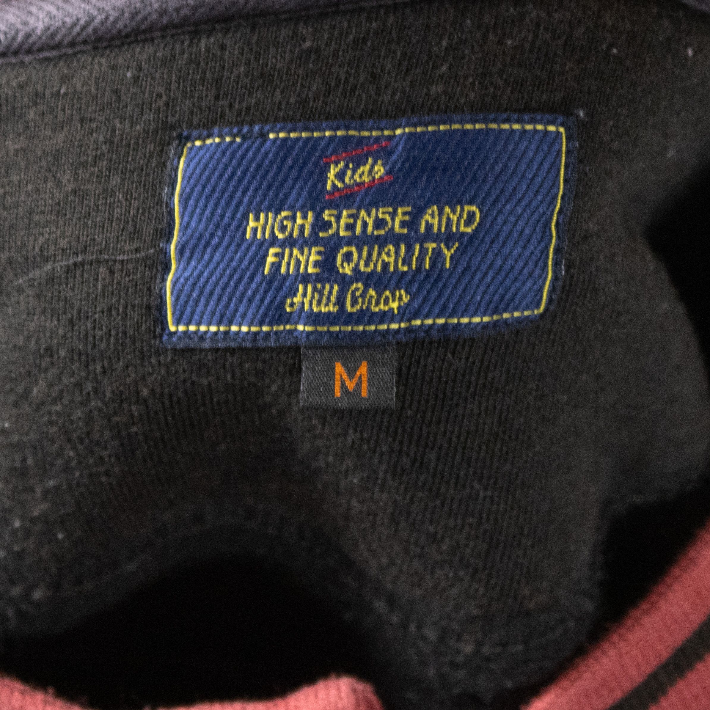 Japanese Brand Y2K 2000's Hill Sports Faded Black Bomber Cardigan Sweater Size US M / EU 48-50 / 2 - 7 Thumbnail