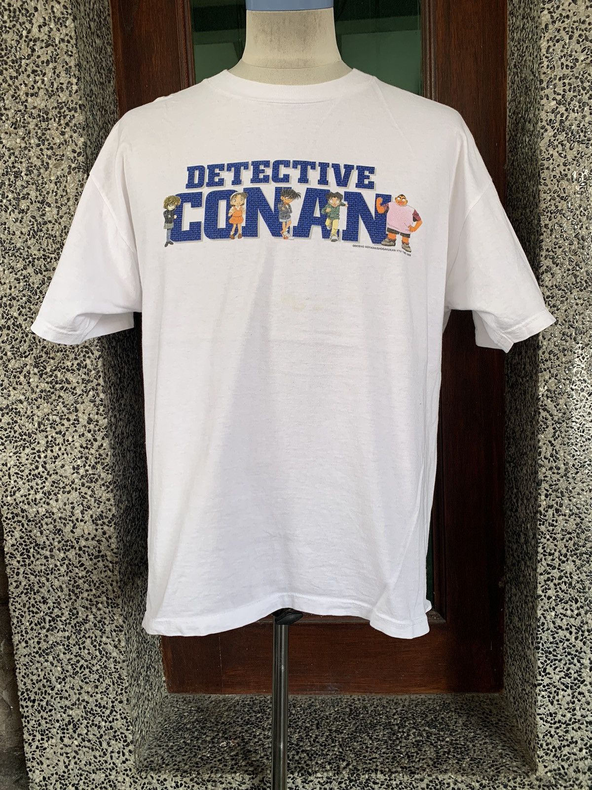 Anime × Vintage Vintage 90s Detective Conan Manga Series T shirt Size US M / EU 48-50 / 2 - 1 Thumbnail