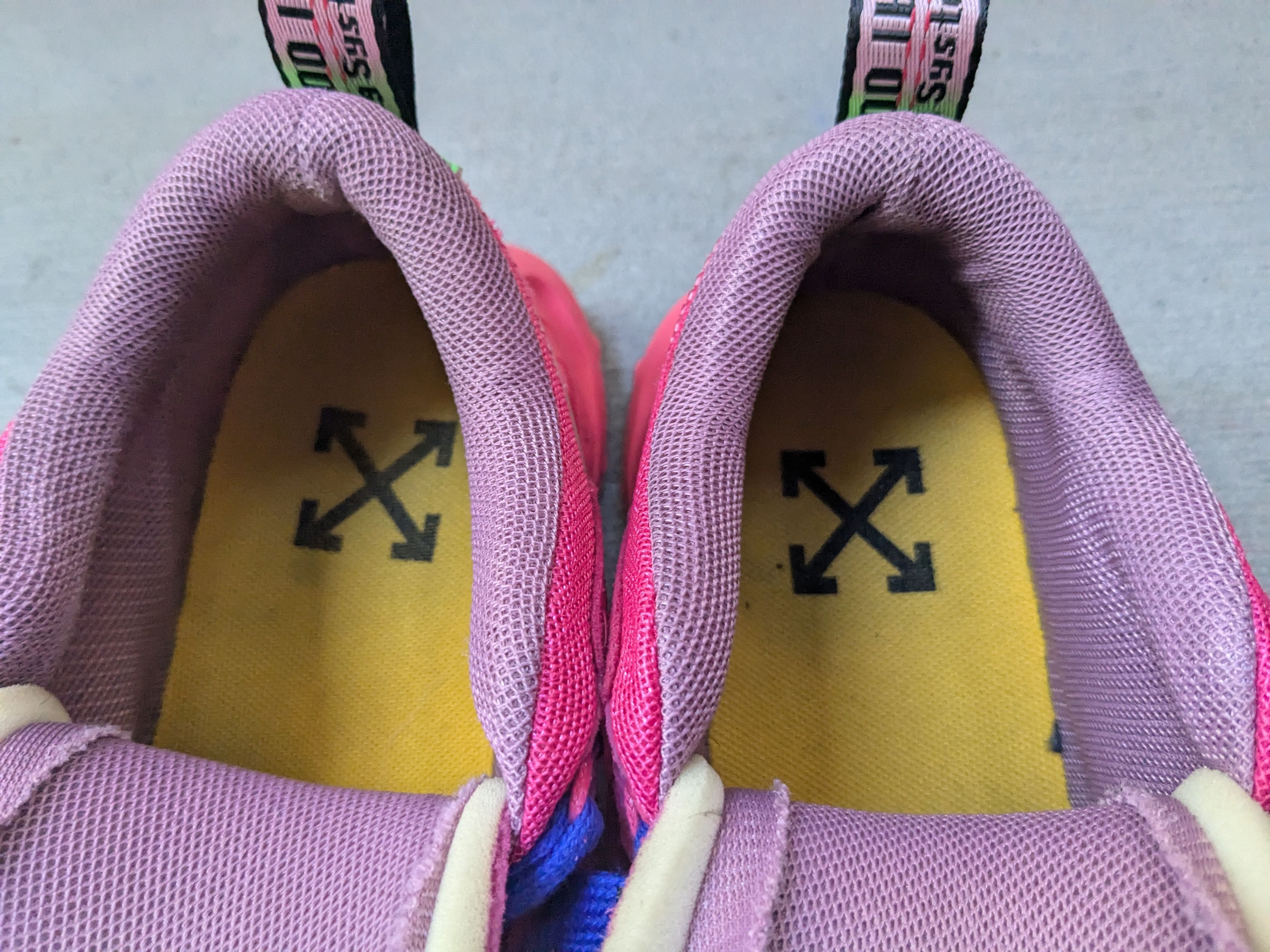 Off-White Off-White Odsy-2000 Sneakers Pink 7 40 Suede Size US 7 / EU 40 - 5 Thumbnail
