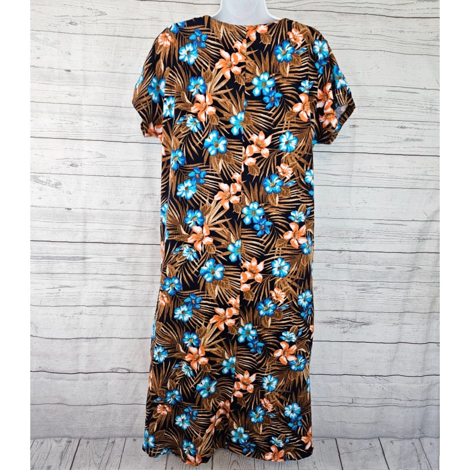 orange and white floral dress Floral Print Orange Tie Front Flowy Summer Dress Short Sleeve for Women   ALILANG.COM