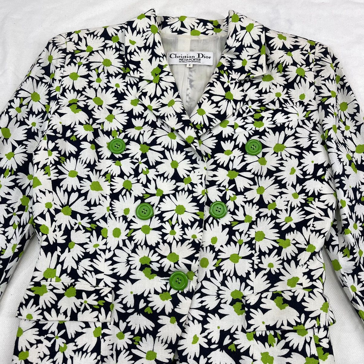 Christian Dior Monsieur Vintage CHRISTIAN DIOR PRET A PORTER Blazer Jacket #1872/08 Size M / US 6-8 / IT 42-44 - 2 Thumbnail