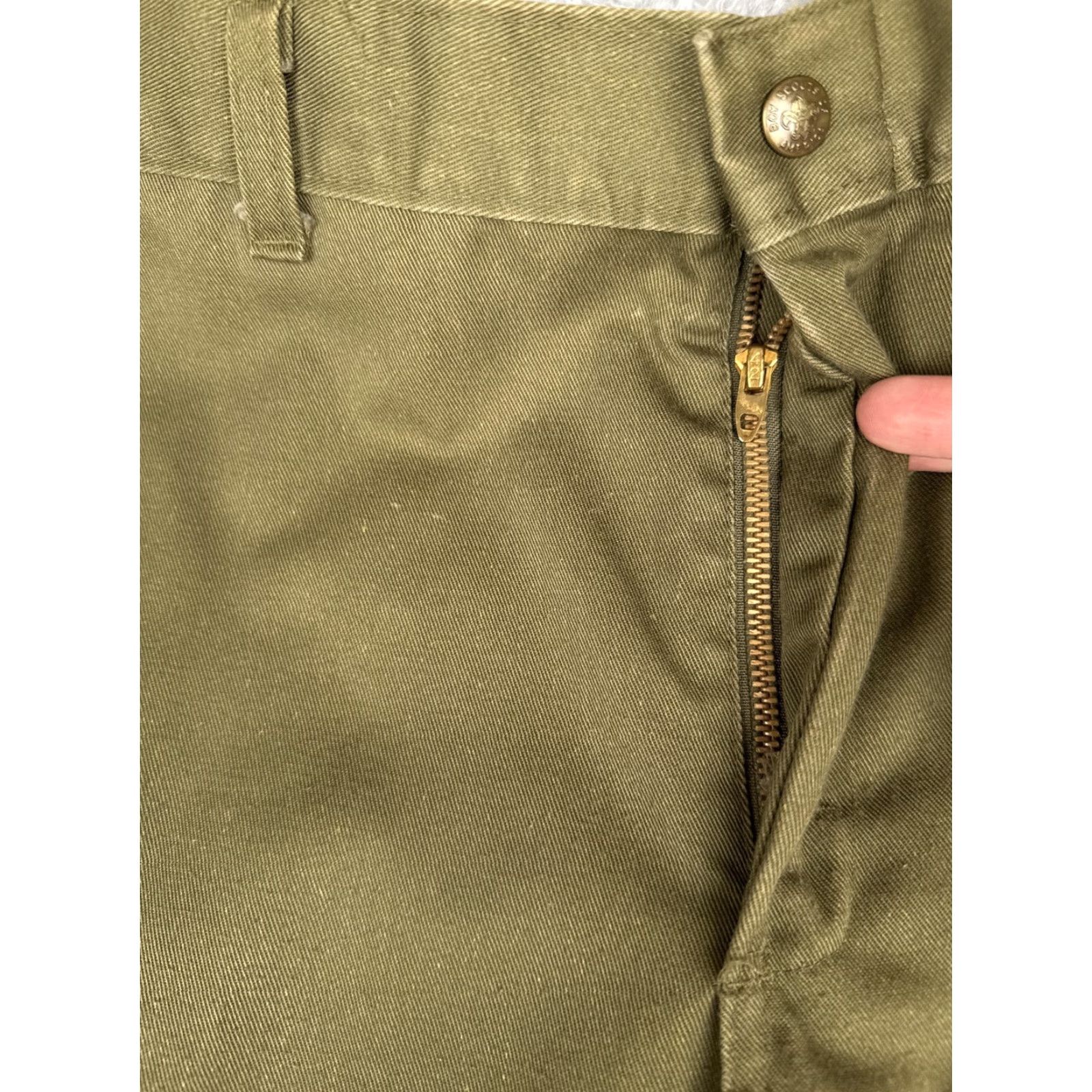 Vintage VINTAGE Boy Scouts of America Pants Mens 28x34 Green Twill Uniform Size US 28 / EU 44 - 5 Thumbnail