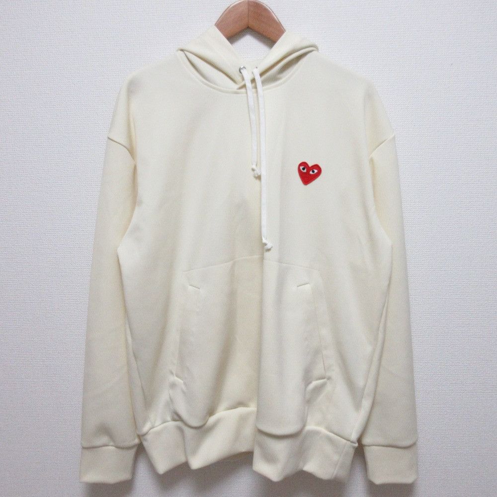 Comme des Garcons Comme des Garçons PLAY COMME des GARCONS Pullover Hoodie Textile Sweatshirts & Hoodies DUTY FREE for USA Size ONE SIZE - 1 Thumbnail