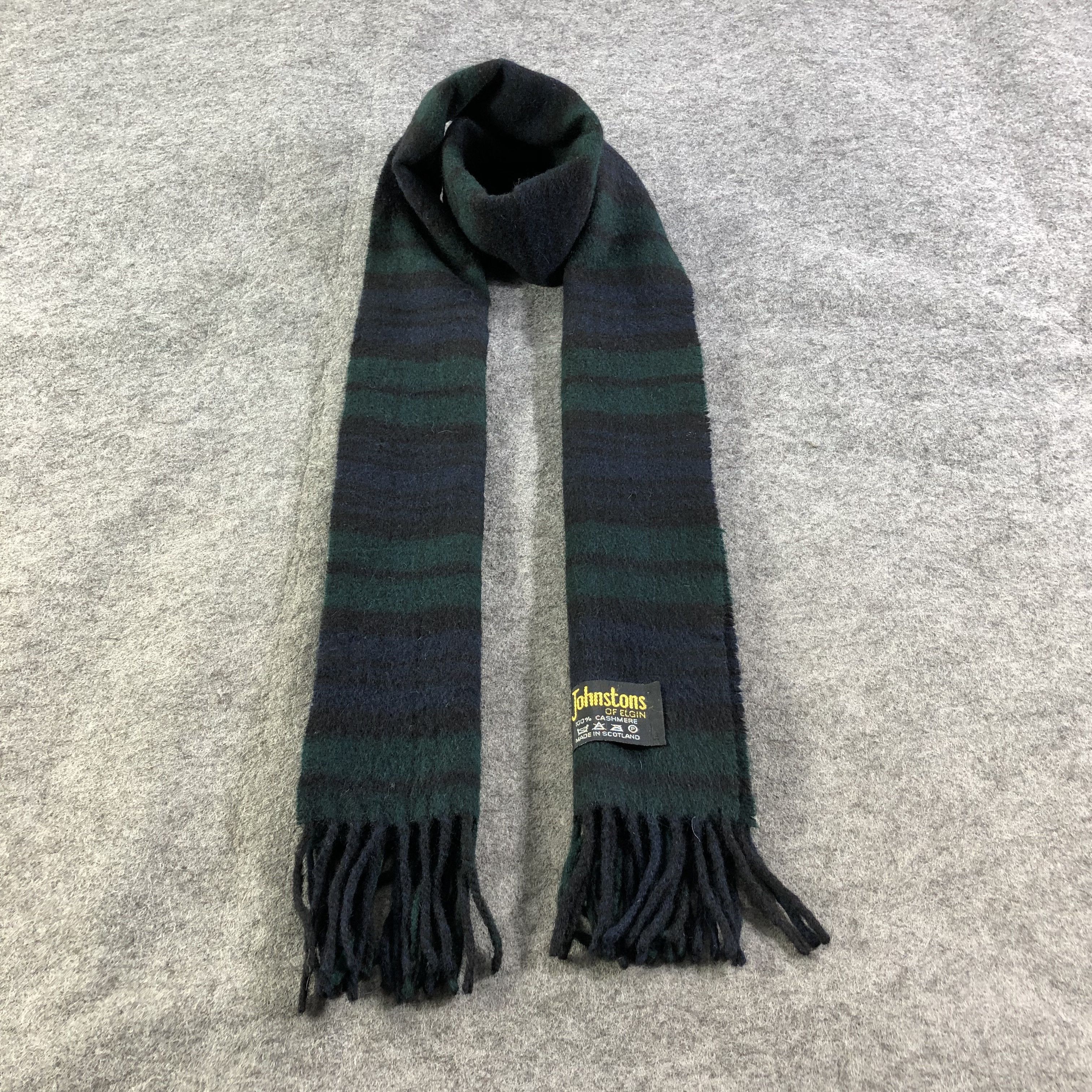 Johnstons Of Elgin Johnstons of Elgin Tartan Cashmere Scarf Muffler V1369 Size ONE SIZE - 1 Thumbnail