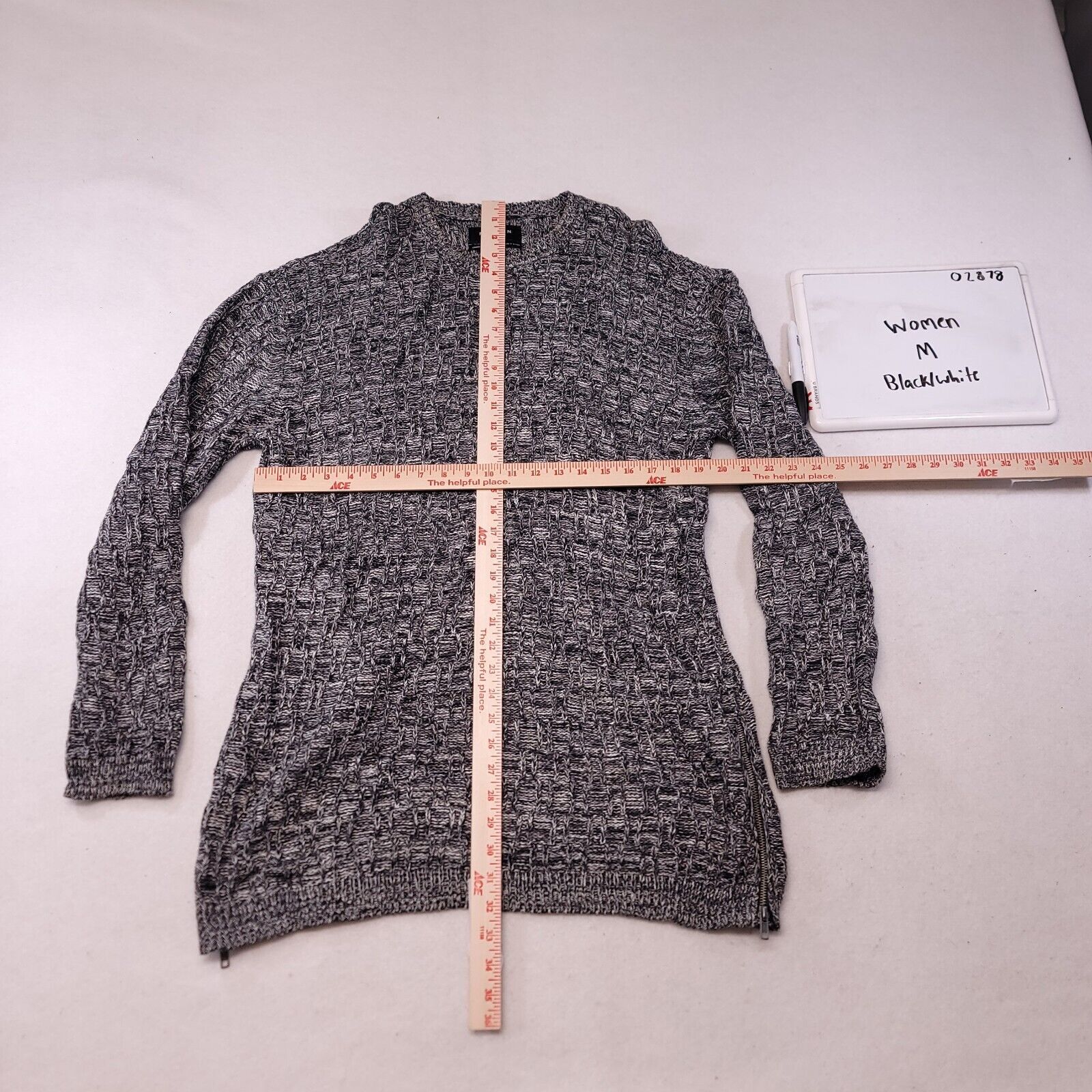 Pacsun PacSun Casual Cotton Sweater Womens Size Medium Black White Size M / US 6-8 / IT 42-44 - 6 Thumbnail