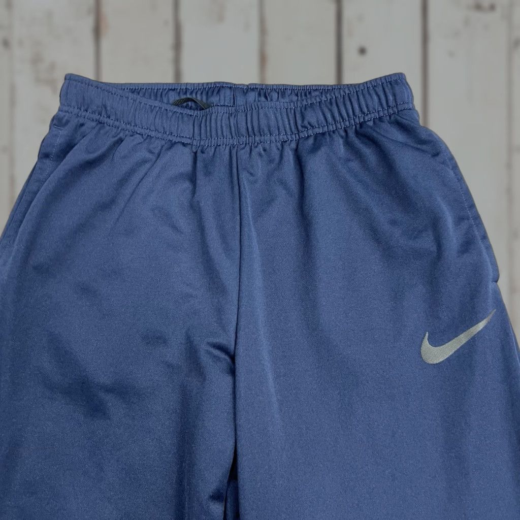 Nike Nike Pants Mens Medium Blue Stripe Epic Training Warmup Pants Activewear Track Size US 31 - 1 Thumbnail