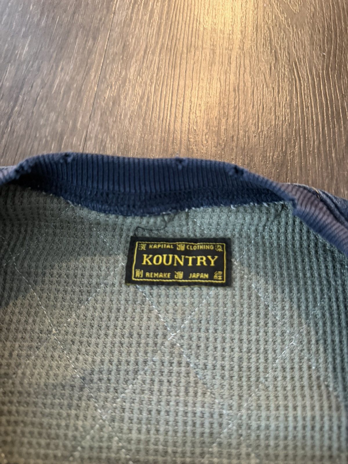 Kapital Kountry Kapital Country 2-Tone Military Crewneck Size US L / EU 52-54 / 3 - 2 Thumbnail