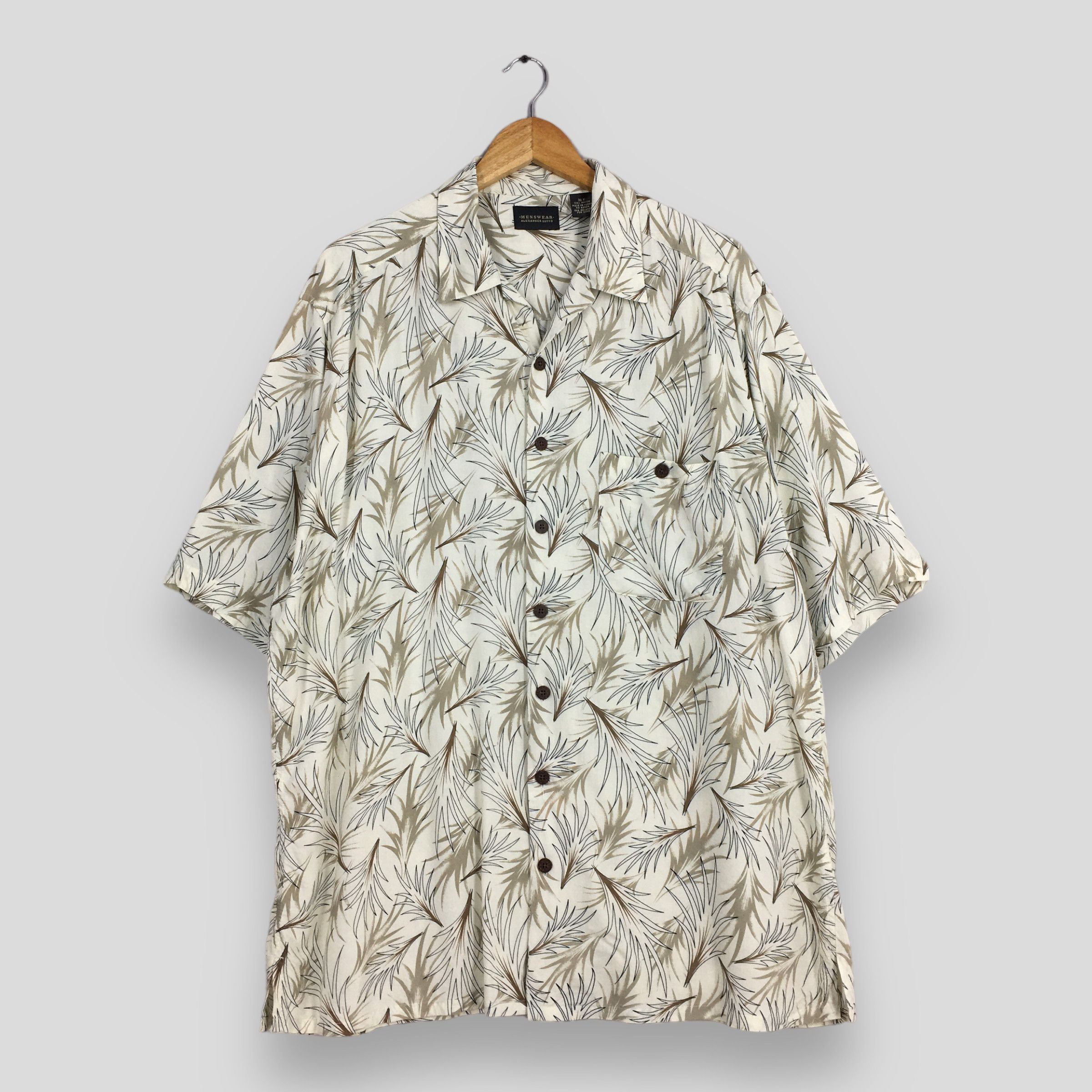 Other Vintage 90's Hawaiian Aloha Tropical Rayon Shirt XLarge Size US XL / EU 56 / 4 - 1 Thumbnail