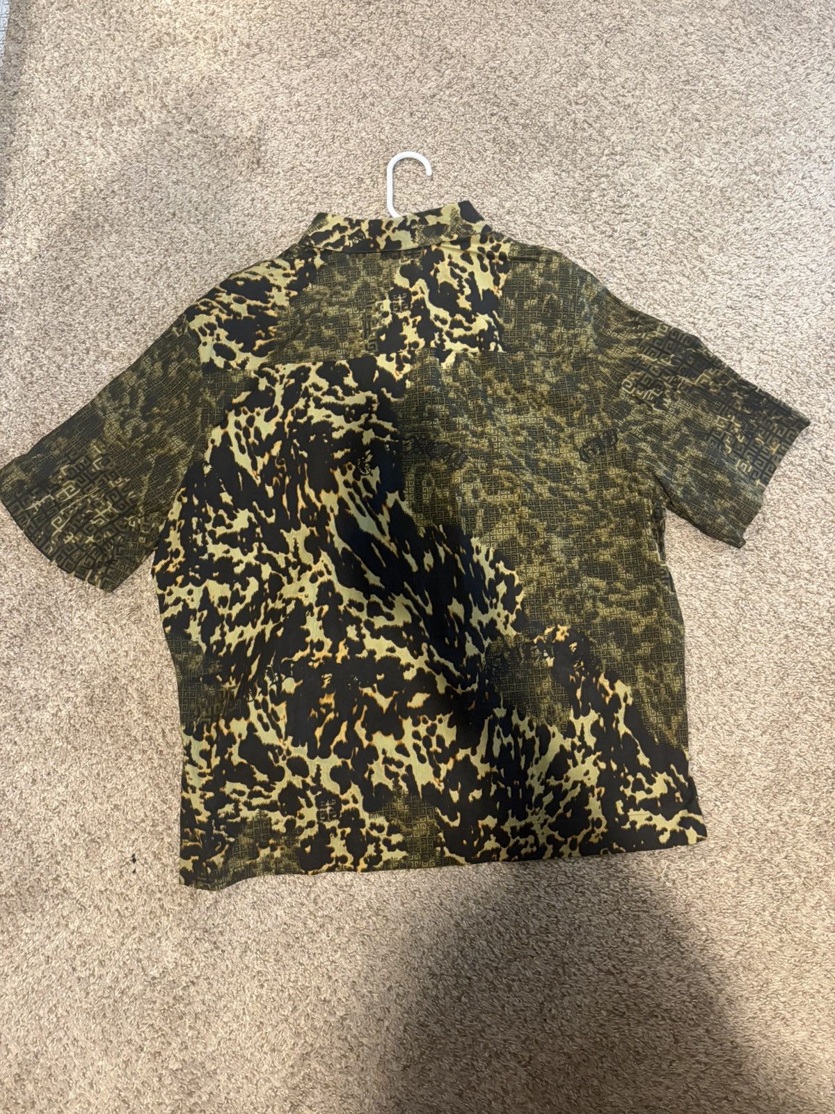 Givenchy Givenchy Boxy Fir Zip-up Shirt sz L-XL Size US XL / EU 56 / 4 - 9 Thumbnail