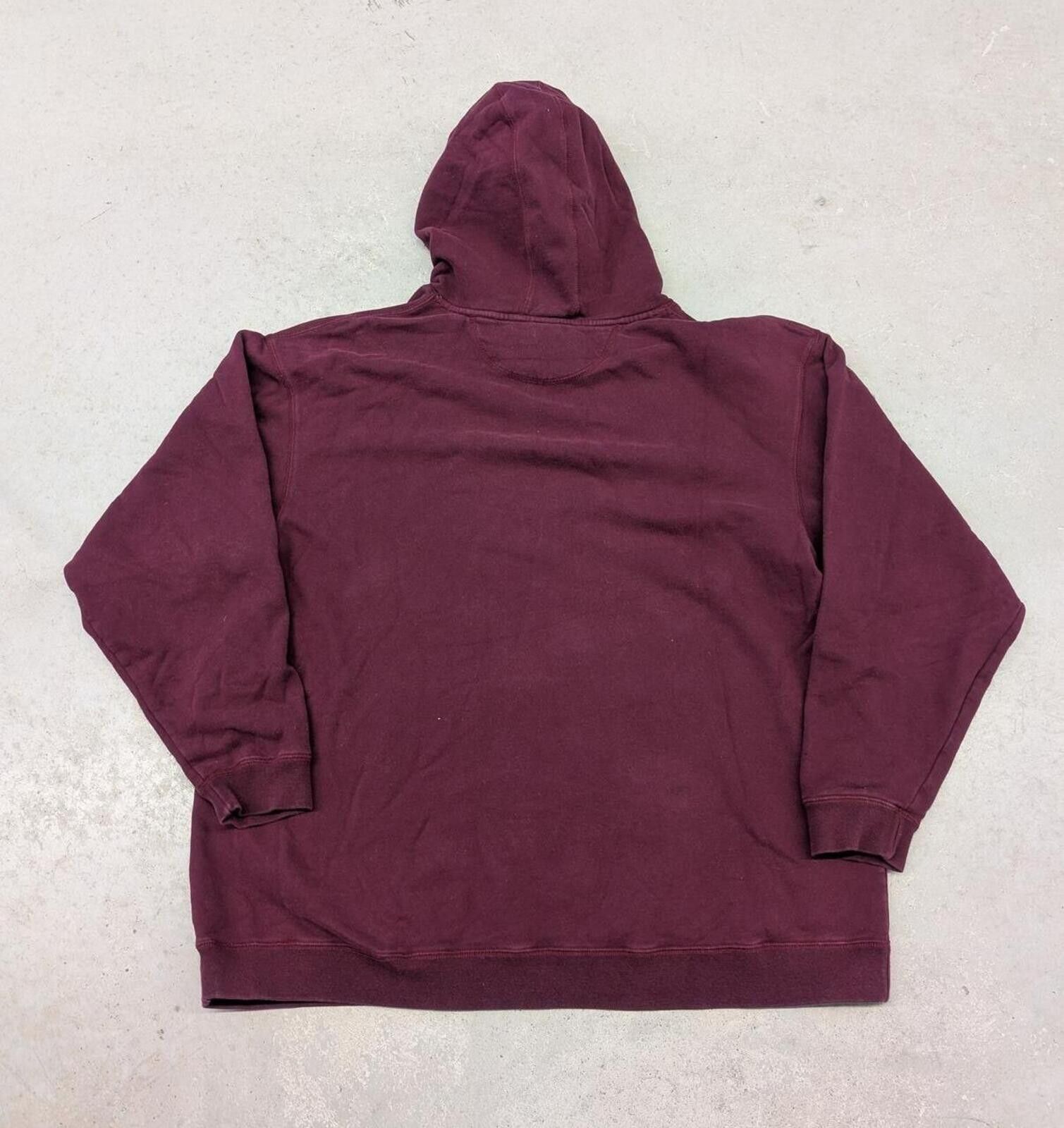 NCAA Vintage Y2K Arizona State Sun Devils Maroon Yellow Hoodie Size US XXL / EU 58 / 5 - 4 Thumbnail