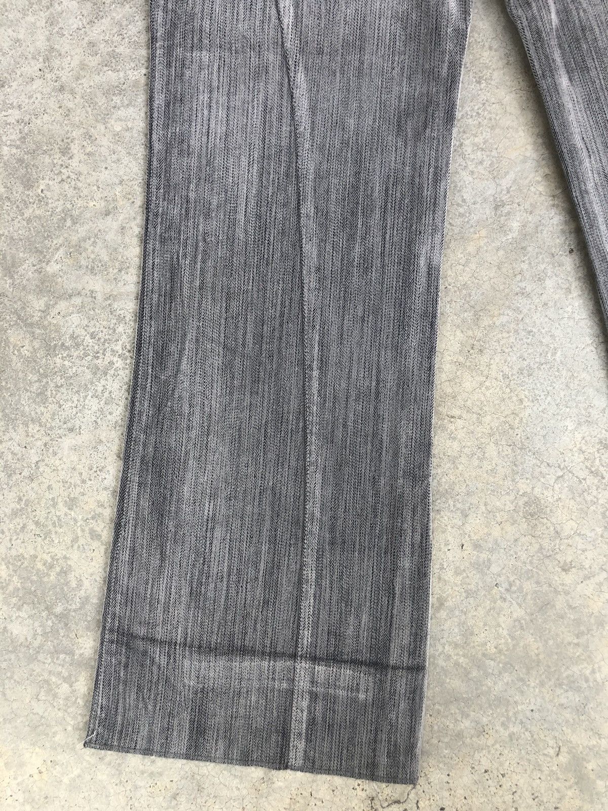If Six Was Nine Japaneses Takaiq Flared Pants Distressed Jeans Size US 30 / EU 46 - 11 Thumbnail