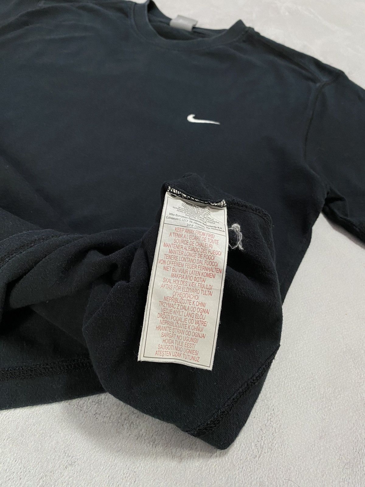 Nike 🌚 Vintage T Shirt Nike Mini Swoosh Oversized Fit Size US L / EU 52-54 / 3 - 4 Thumbnail