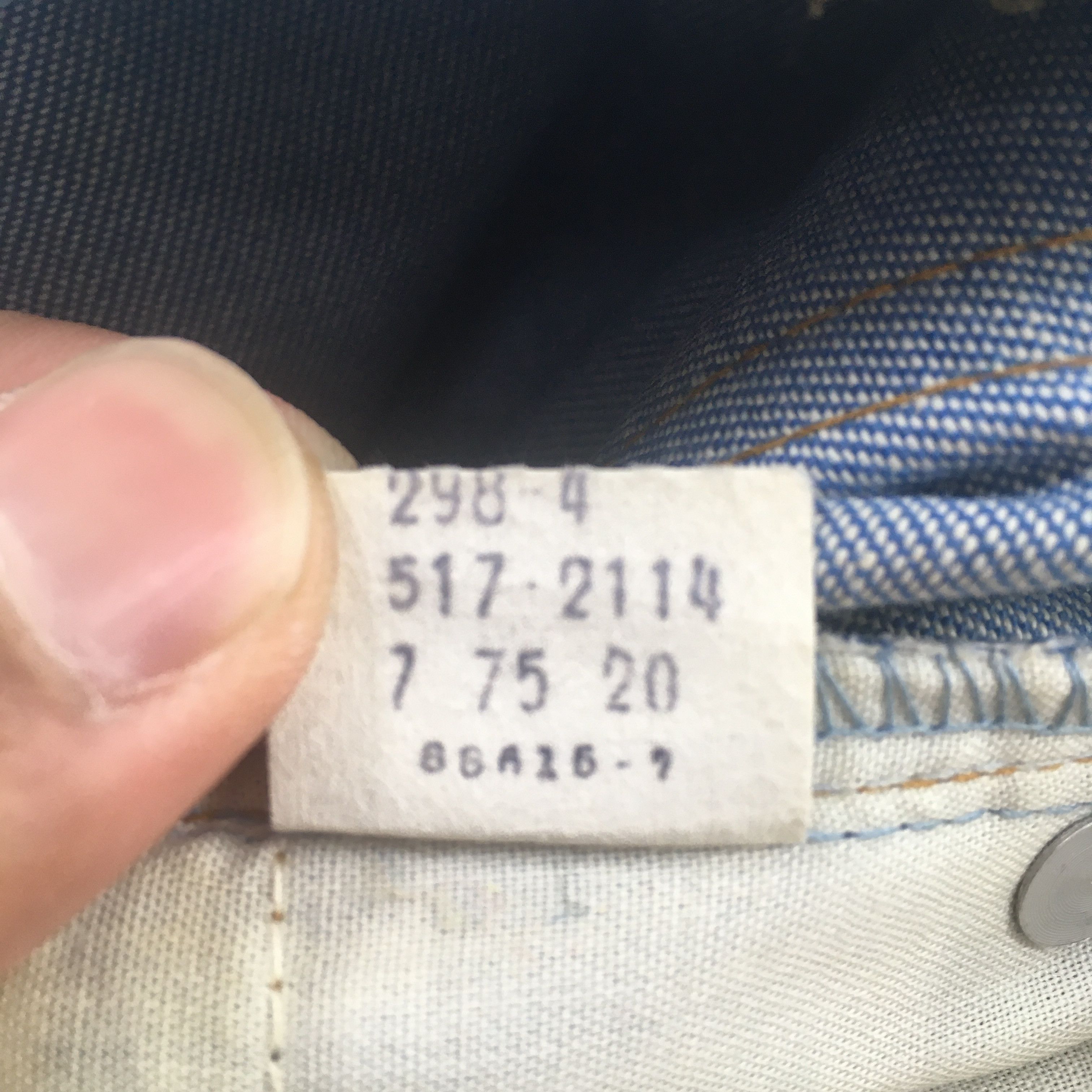 Levi's Size 33x31 80s Levi's 517 Bootcut Flared Jeans S1996 Size US 33 - 14 Thumbnail