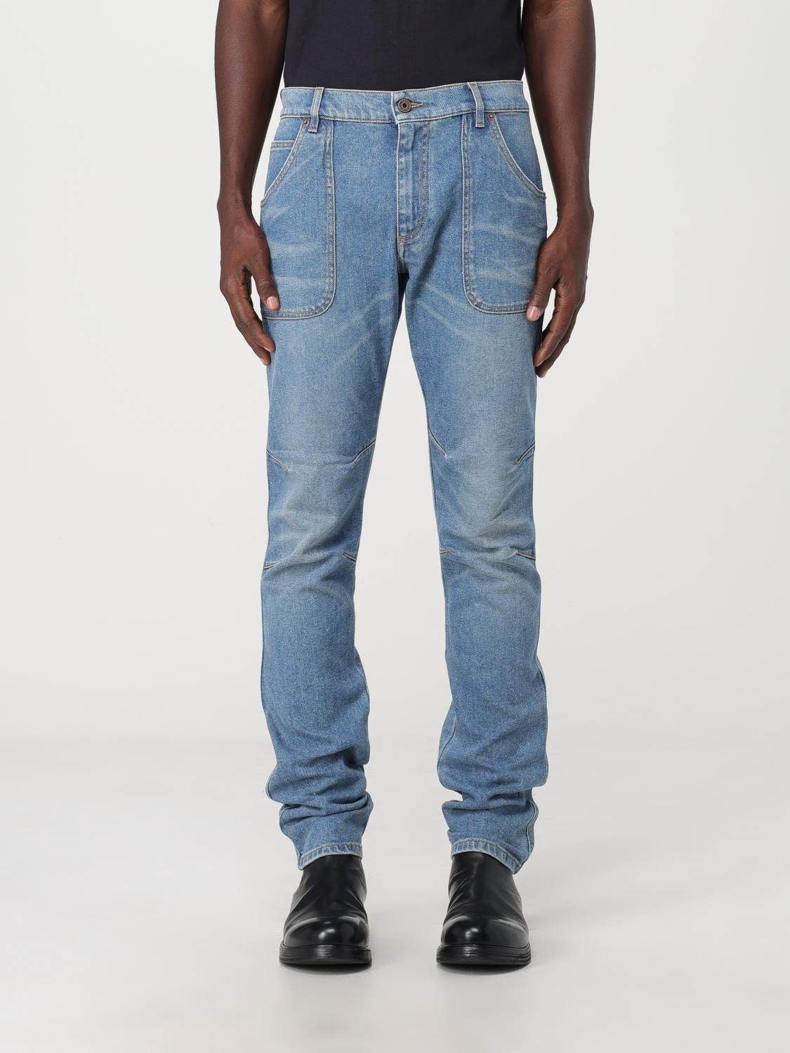 Balmain o1y0426 Denim Pant in Blue Size US 29 - 1 Thumbnail