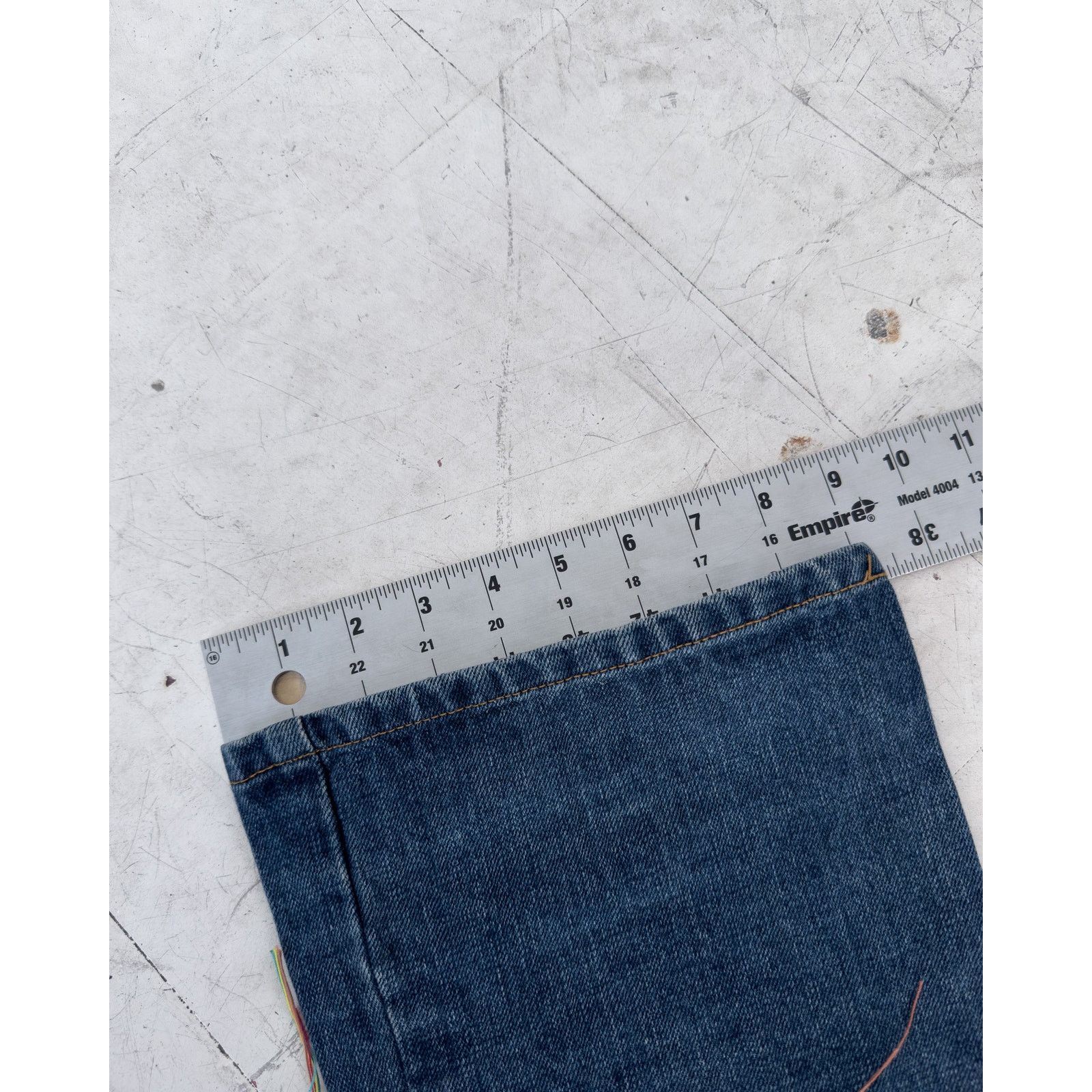Beams Plus × Le Grande Bleu (L.G.B.) L.G.B. x Beams Rainbow Repair Denim Size US 30 / EU 46 - 9 Thumbnail