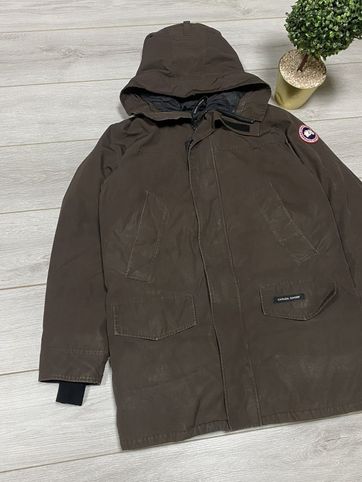 Canada Goose Canada Goose Langford Parka brown puffer jacket Size US L / EU 52-54 / 3 - 4 Thumbnail