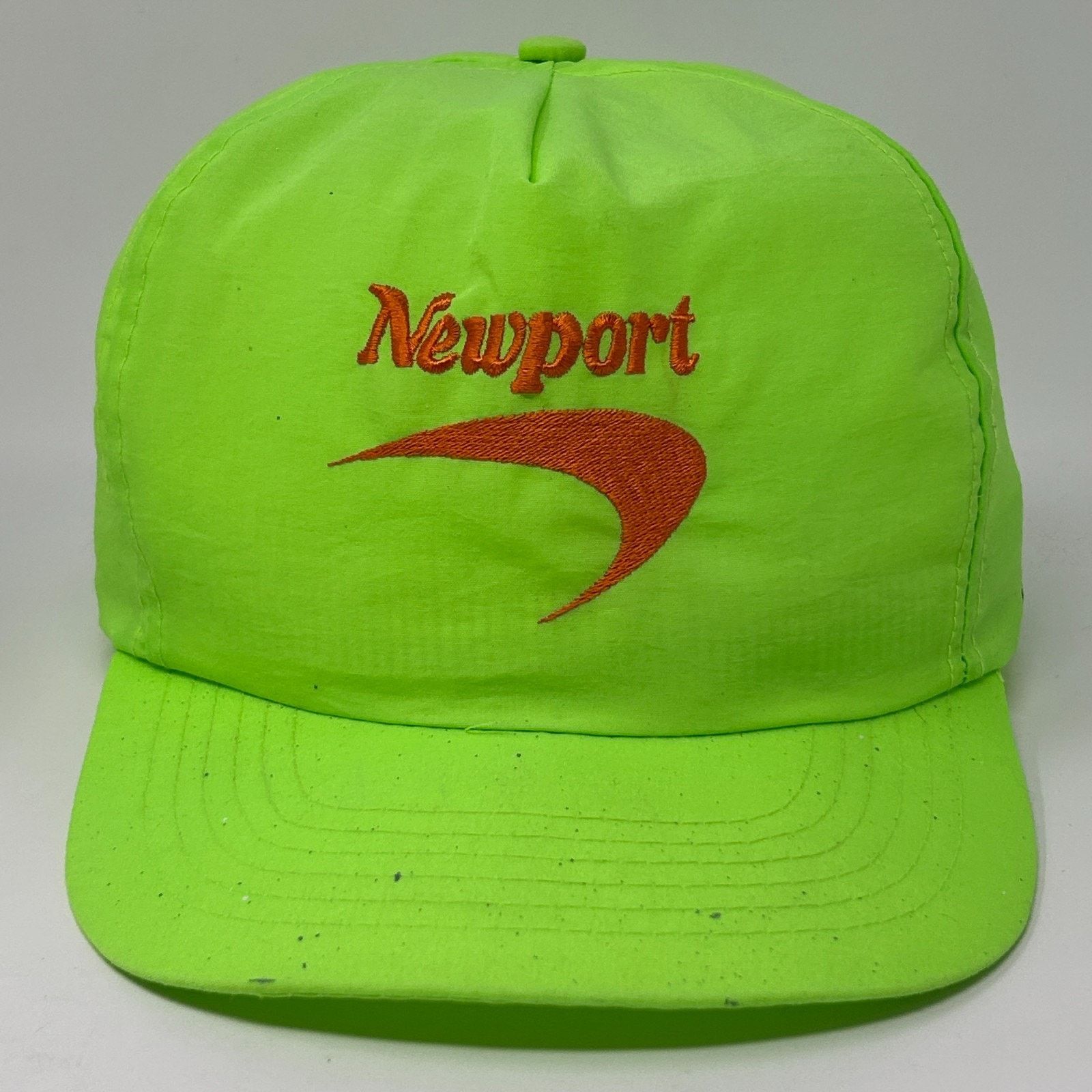 Vintage Vintage 90s Newport Cigarettes Hat Baseball Cap Nylon Size ONE SIZE - 1 Thumbnail
