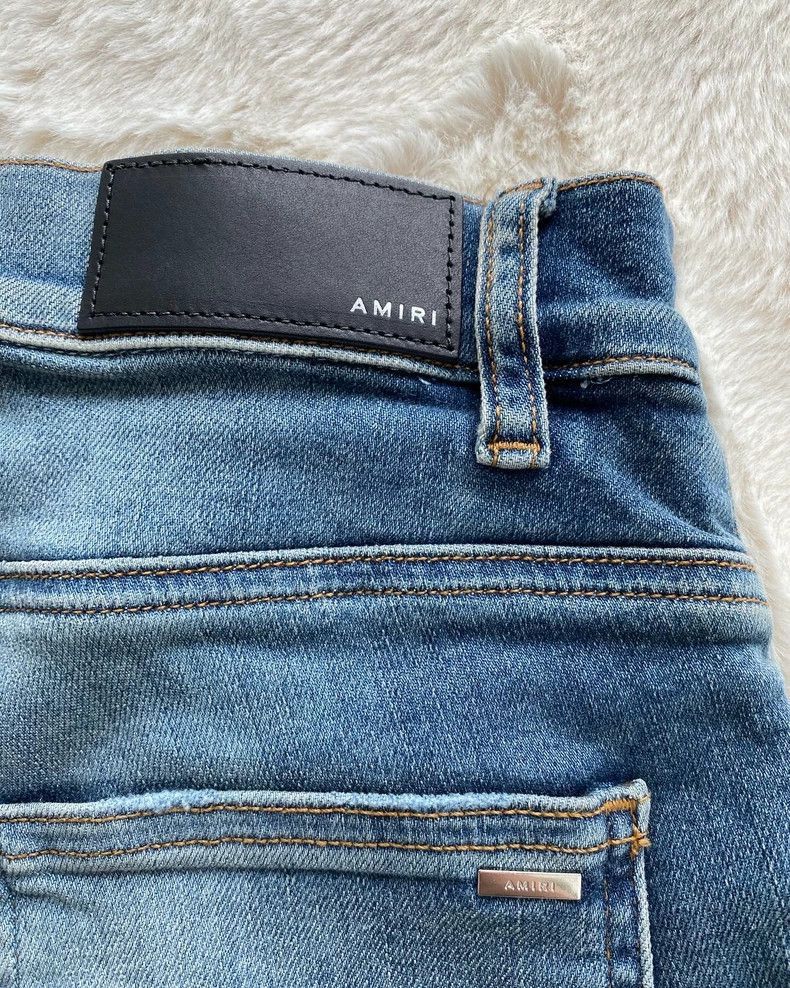 Amiri Amiri Water Wash Blue Denim Pants-2506 Size US 30 / EU 46 - 3 Thumbnail