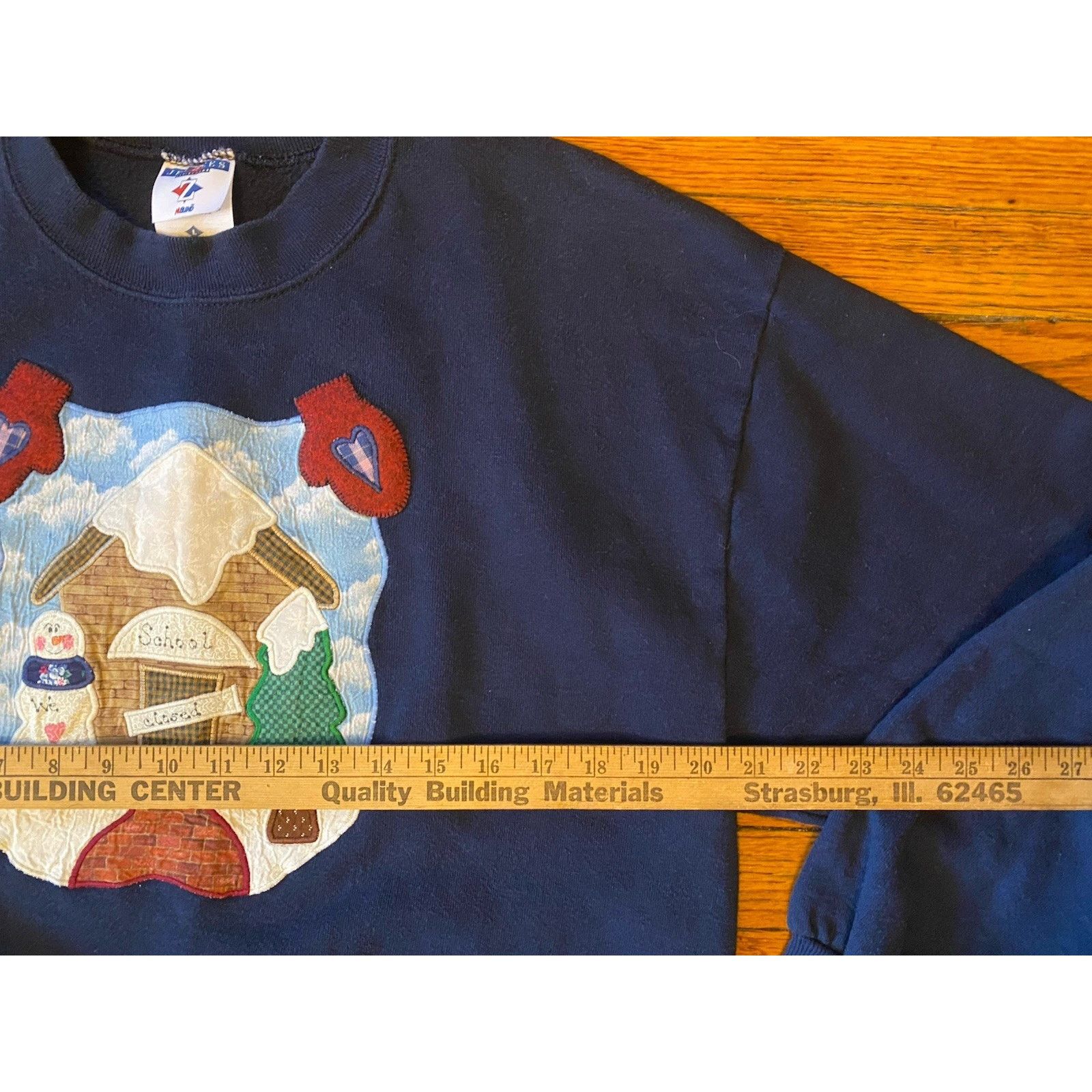 Jerzees VTG Jerzees USA Snowman Snow School Days Men’s Women’s Large Size L / US 10 / IT 46 - 6 Thumbnail