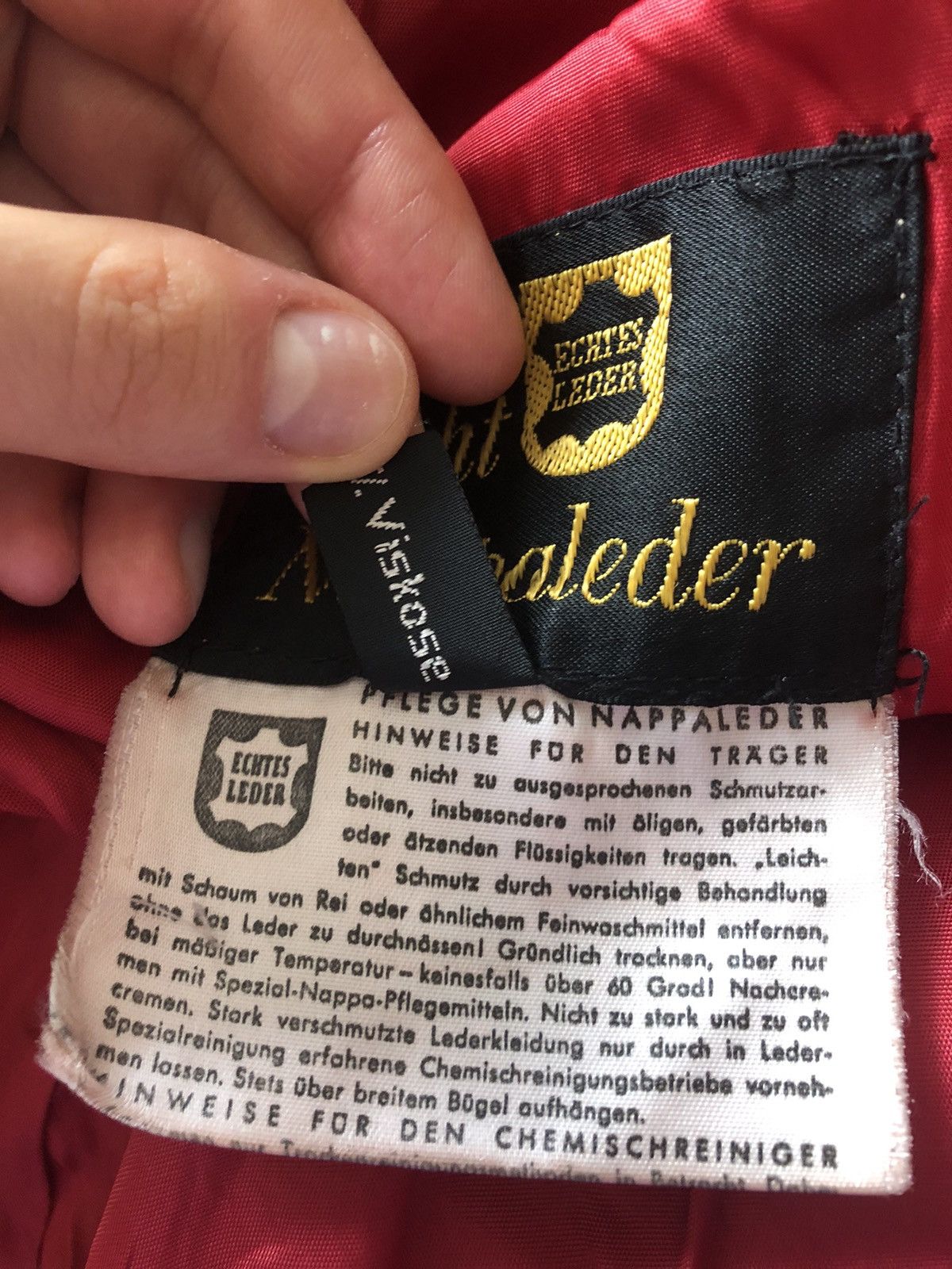 Vintage RARE VINTAGE ECHT LEATHER JACKET Size S / US 4 / IT 40 - 5 Thumbnail