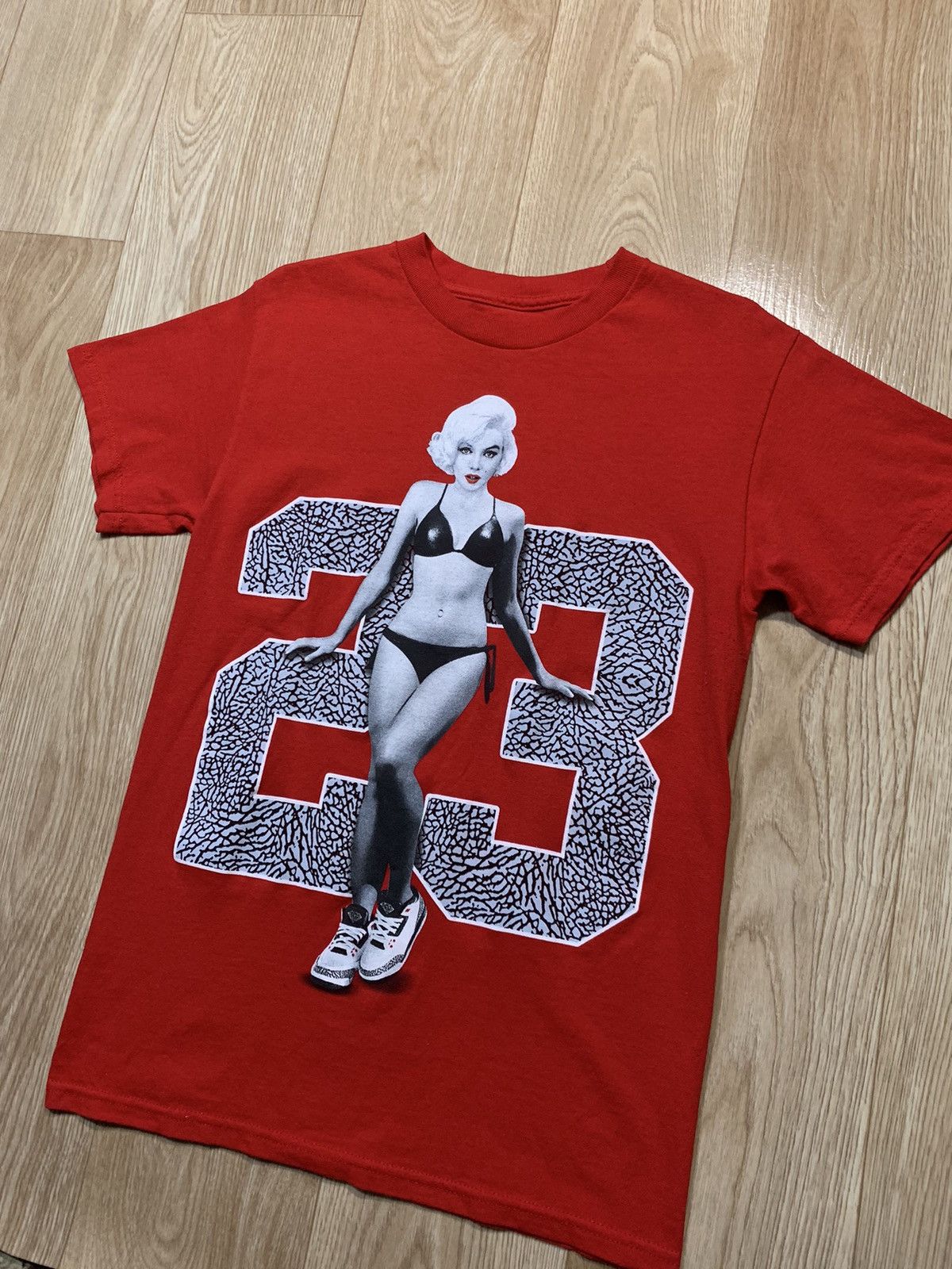 Vintage Popular Poison 23 Girl Babe Bikini T-Shirt Size US S / EU 44-46 / 1 - 2 Thumbnail